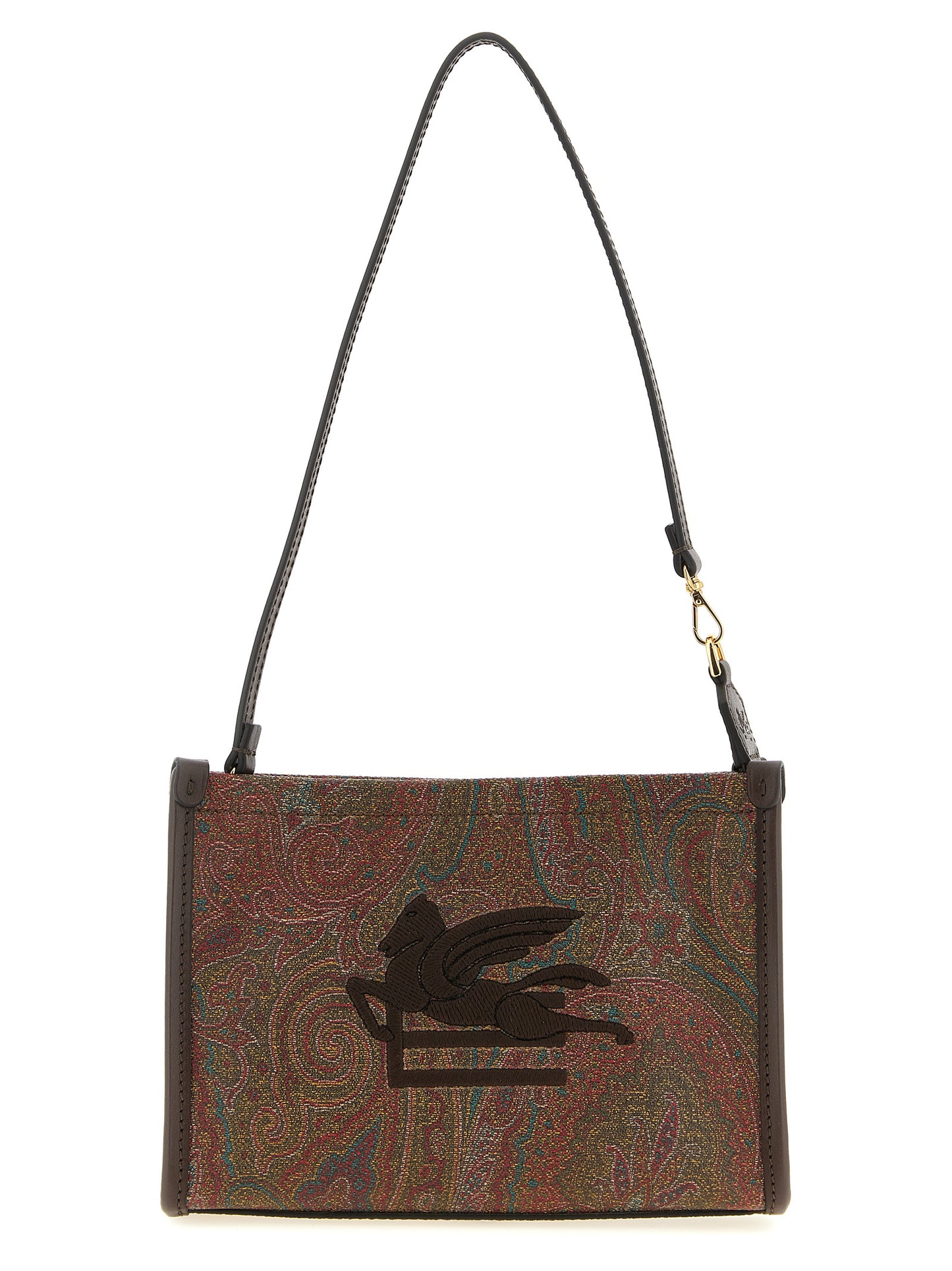Multicolor Cotton Clutch Bag