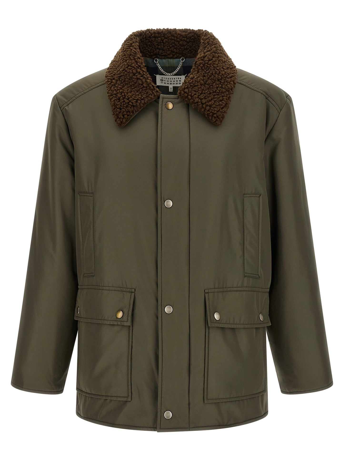 Bicolor Polyester Parka