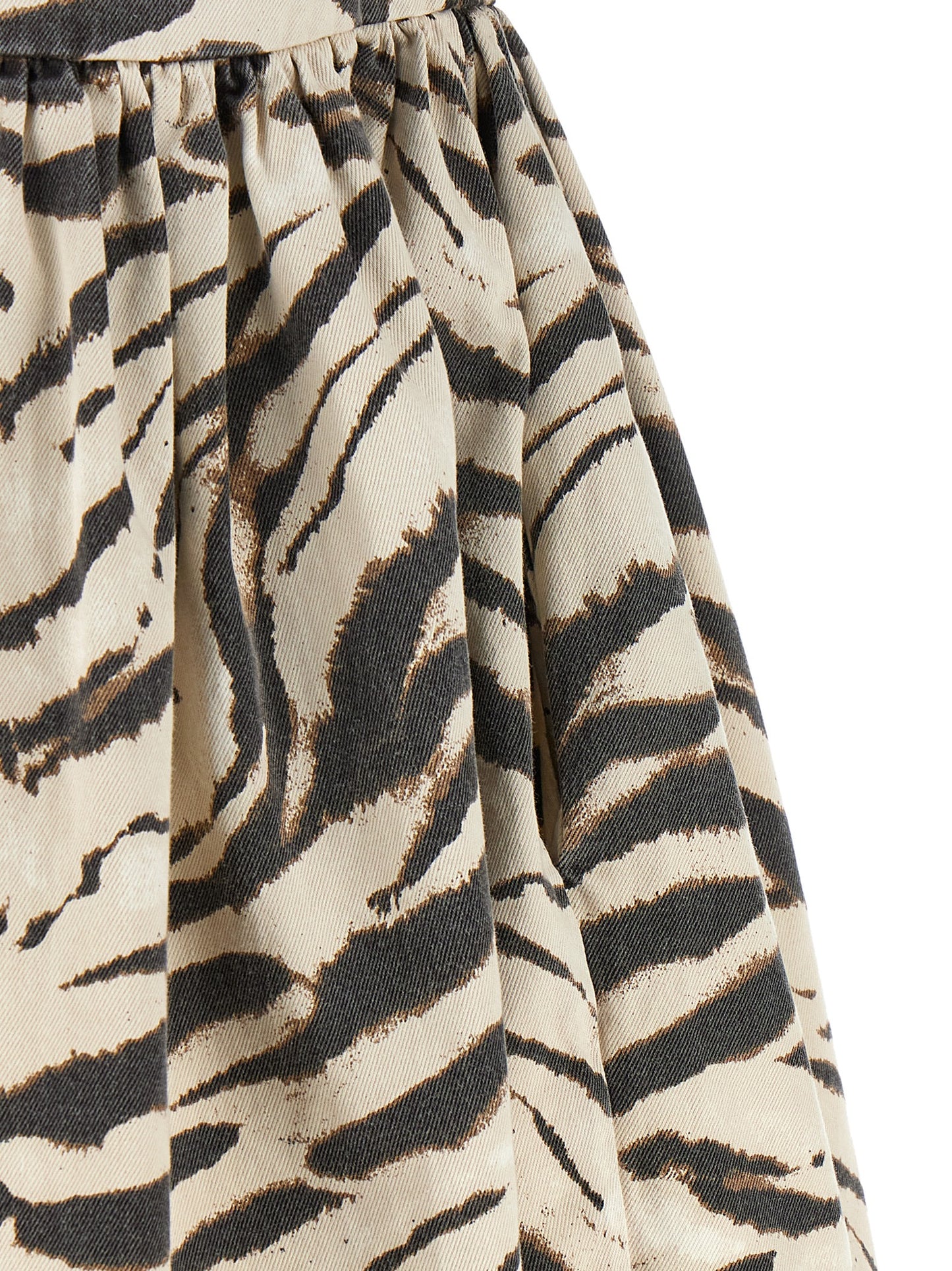 Multicolor Organic Cotton Short Dress