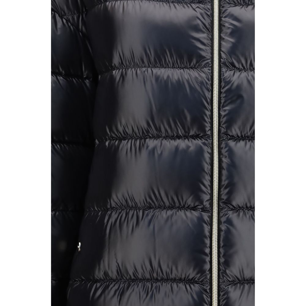 Black Polyester Coat
