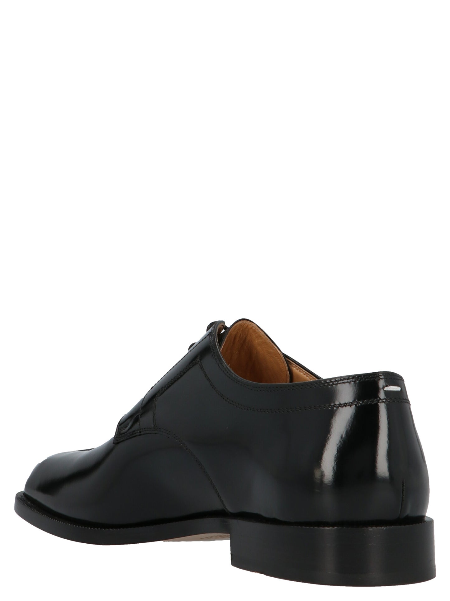 Black Calfskin Oxfords And Derbies