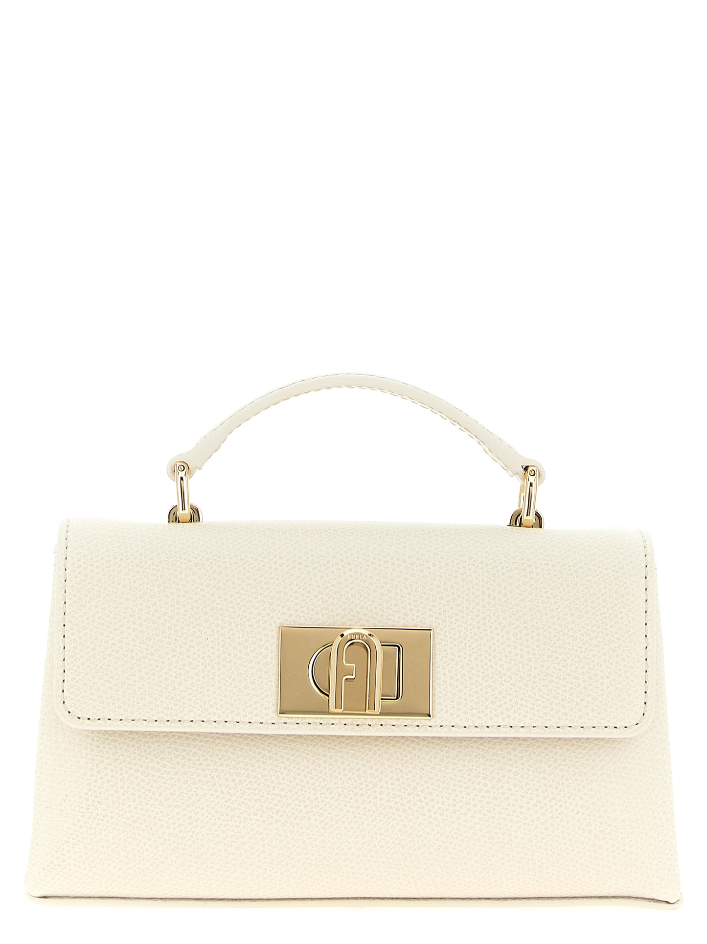 White Leather Crossbody Bag