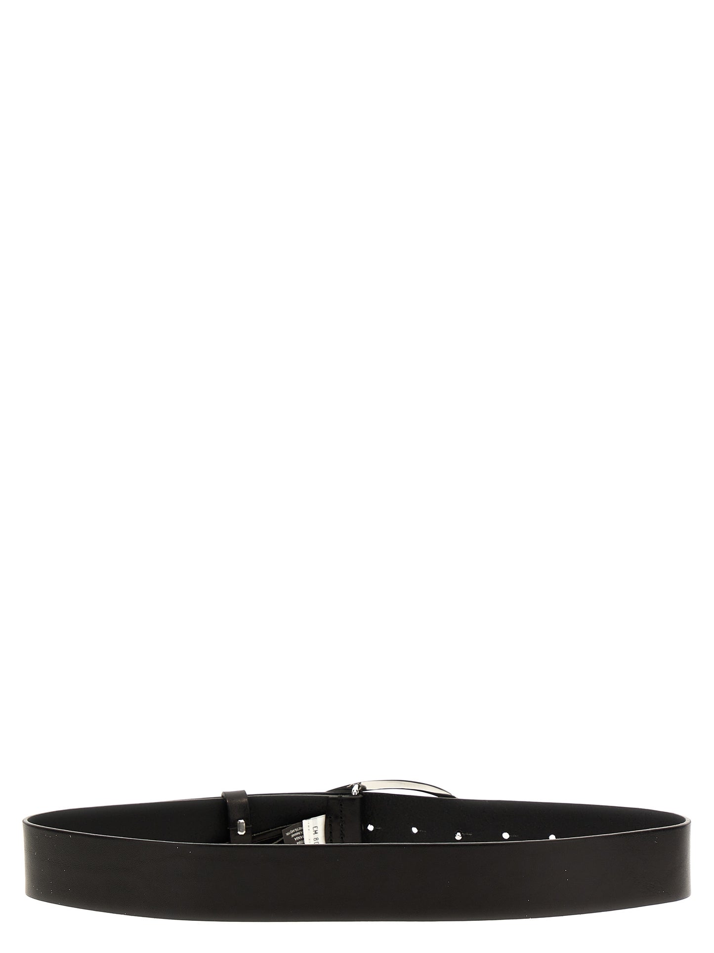 Black Other Fibres Regular Belt