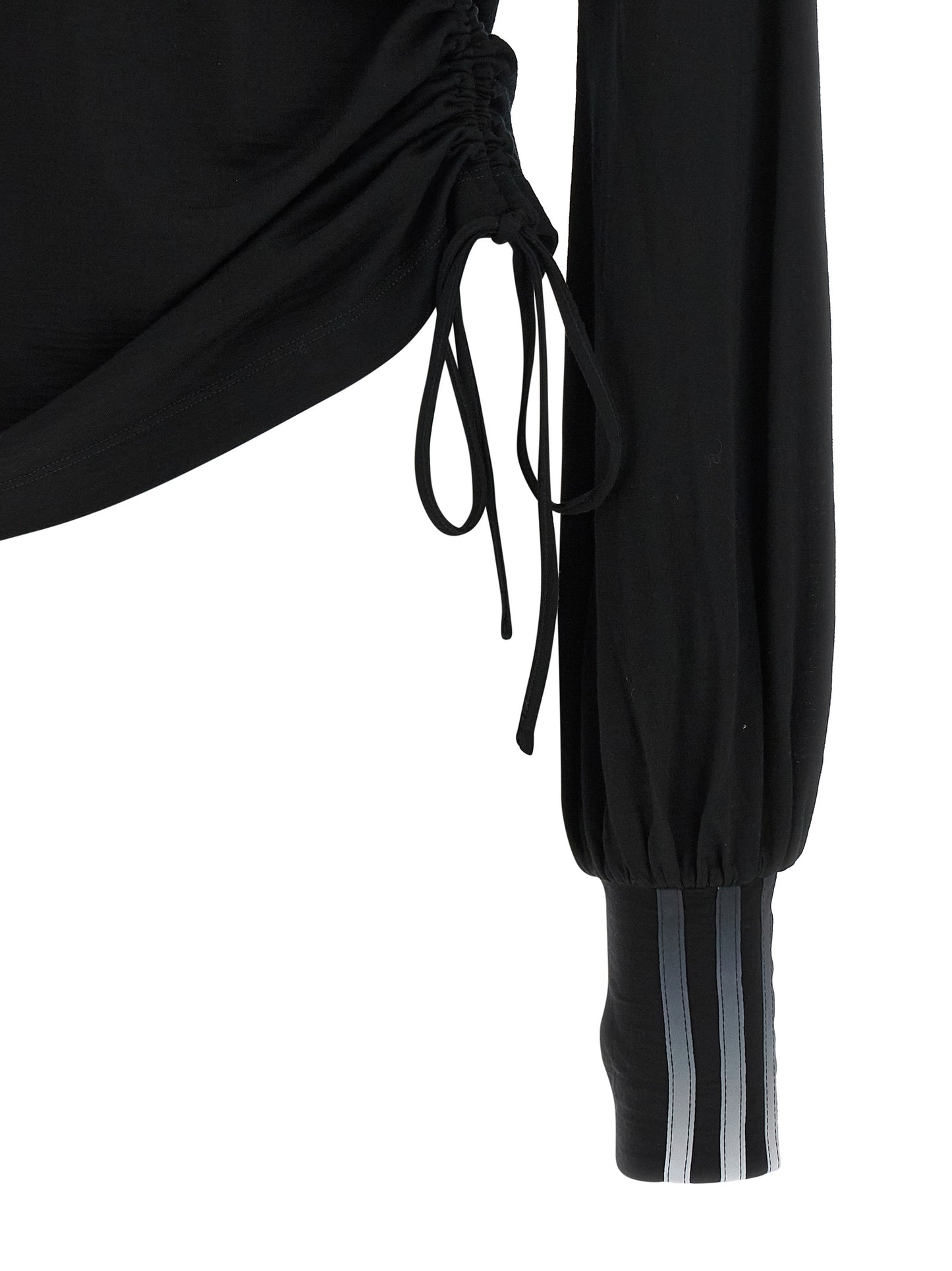 Black Merino Wool Sportswear