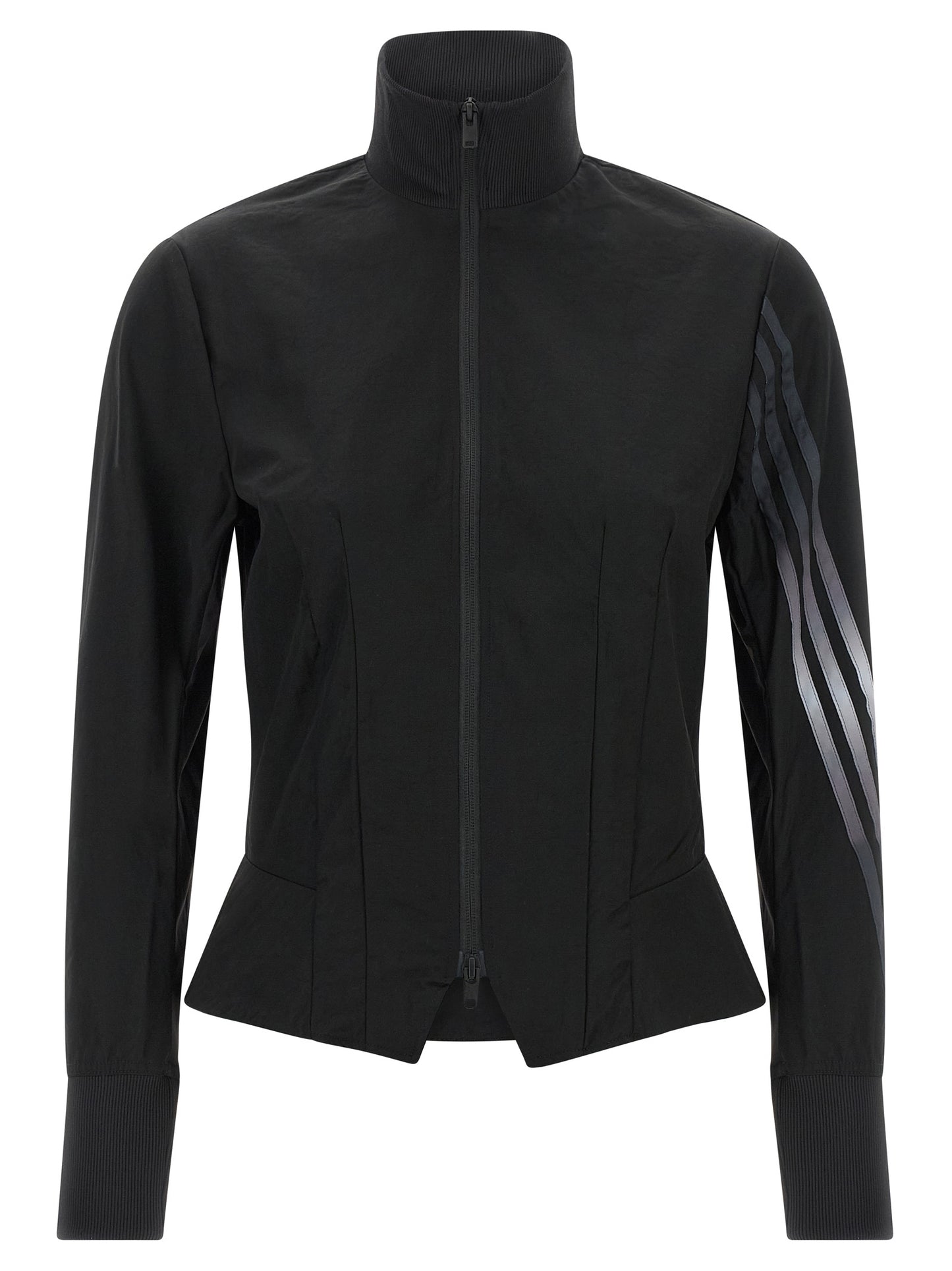 Black Polyamide Sweatshirt
