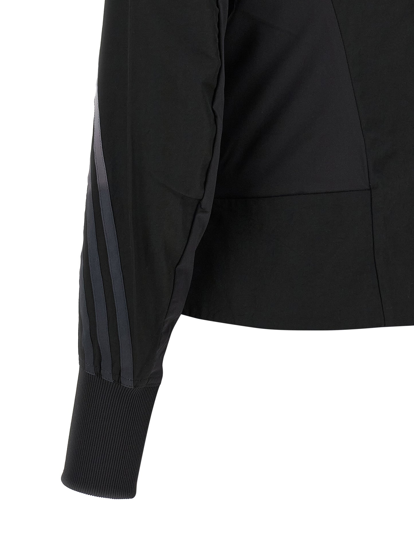 Black Polyamide Sweatshirt