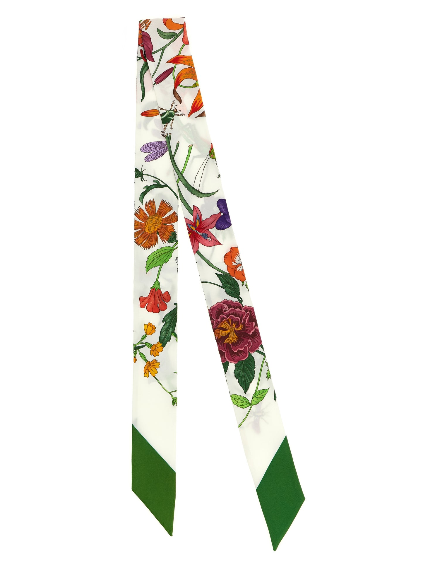 Bicolor Silk Foulard