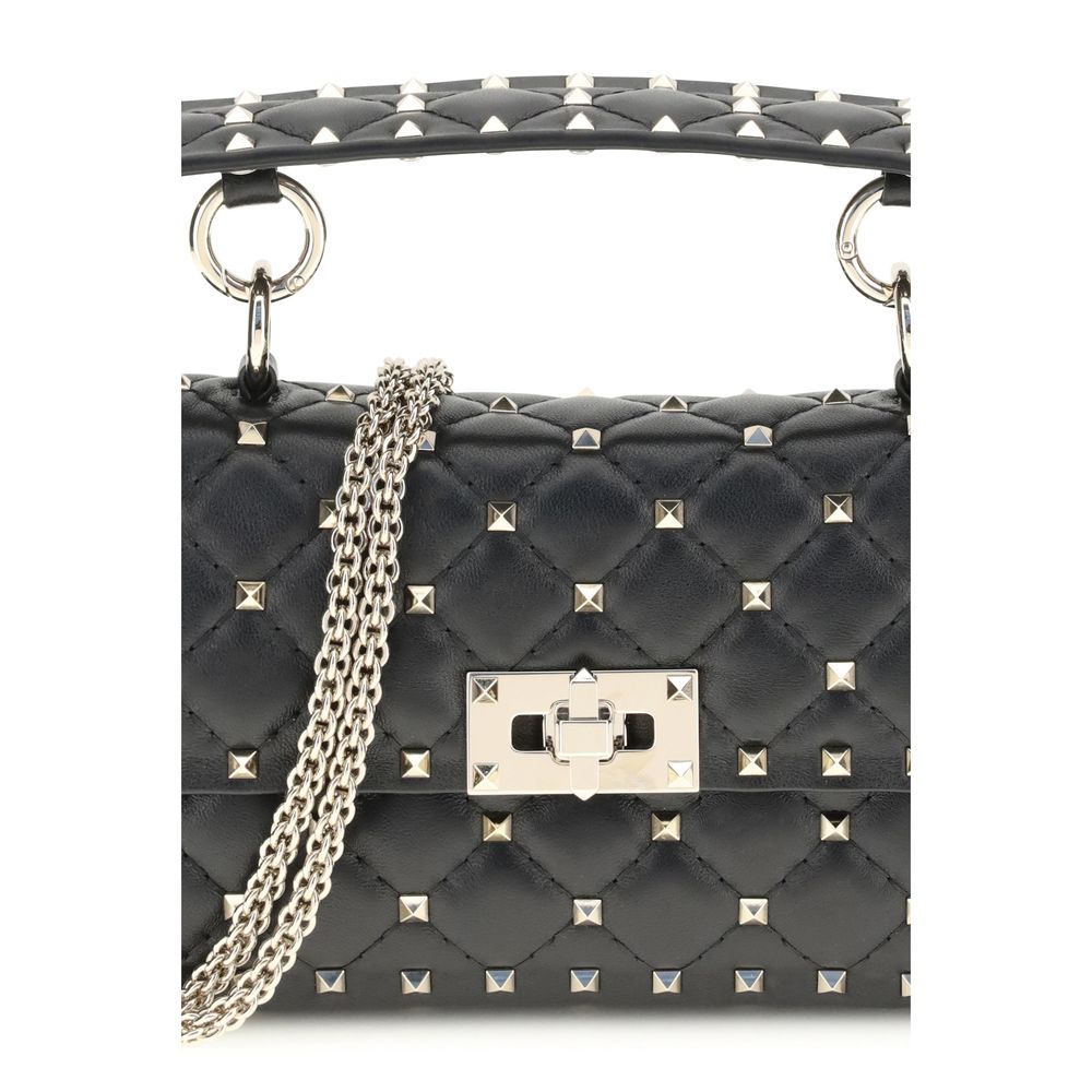 Black Calf Leather Bos Taurus Handbag