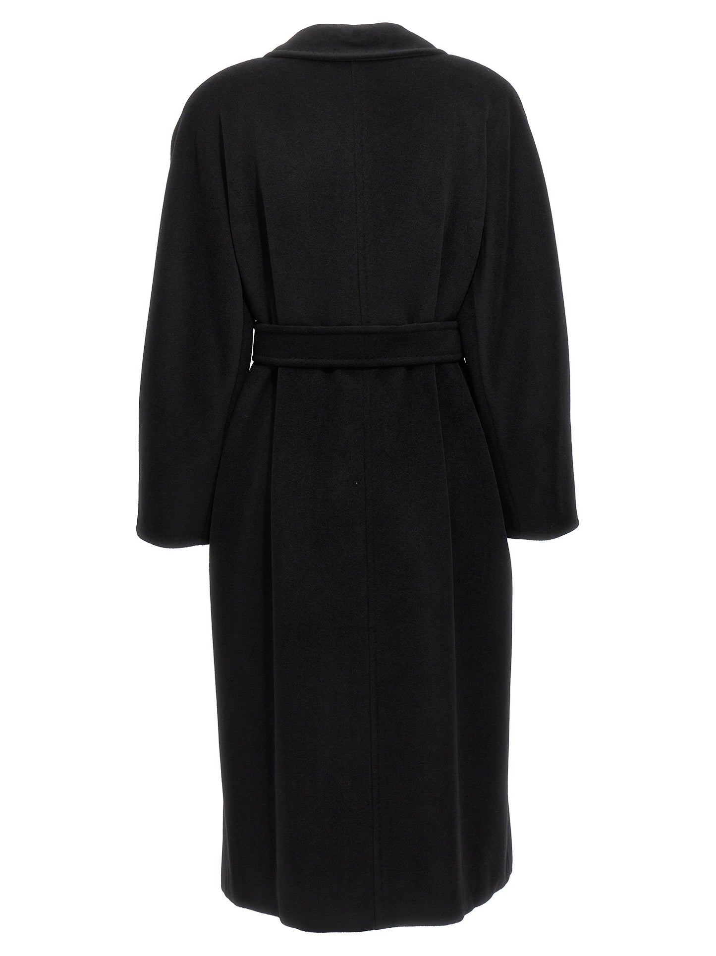 Black Virgin Wool Coat
