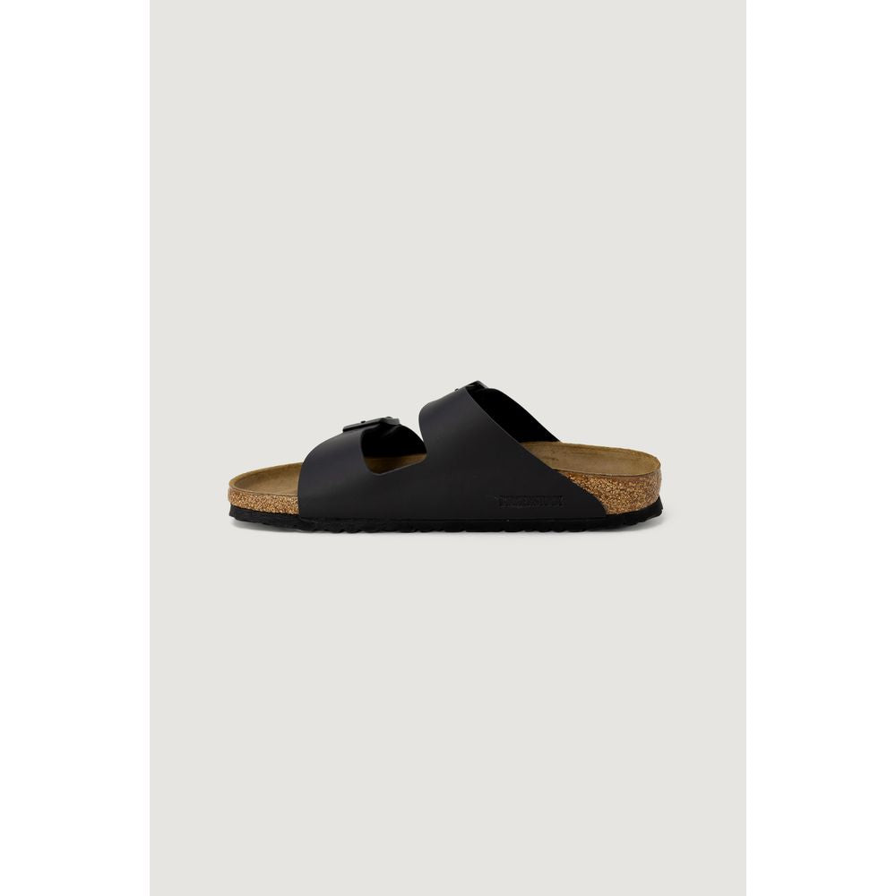 Black Synthetic Slippers