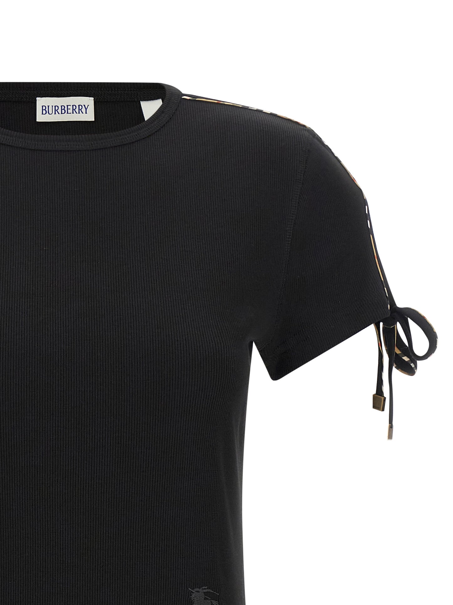 Black Cotton Short Dress