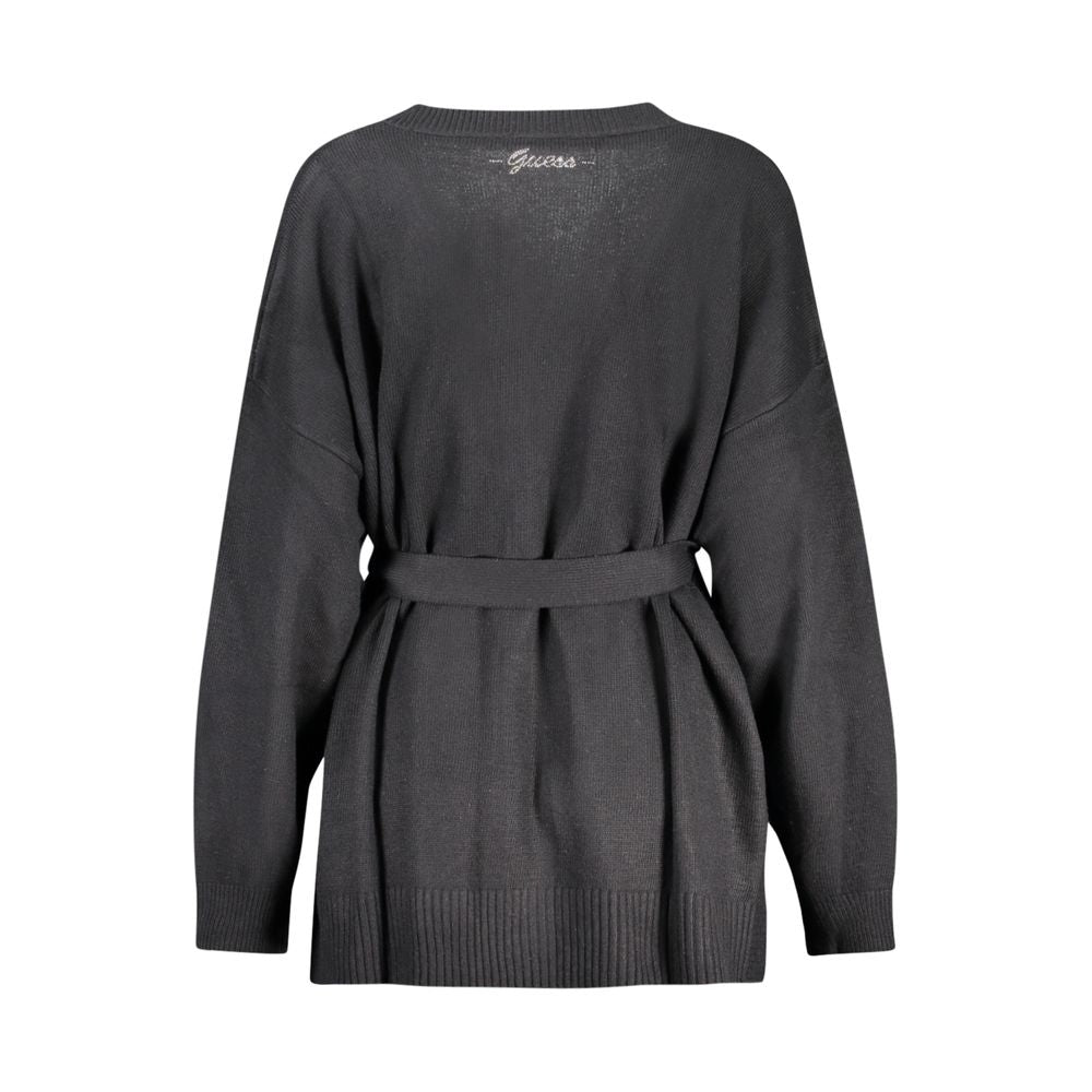 Black Acrylic Women's Sweater
