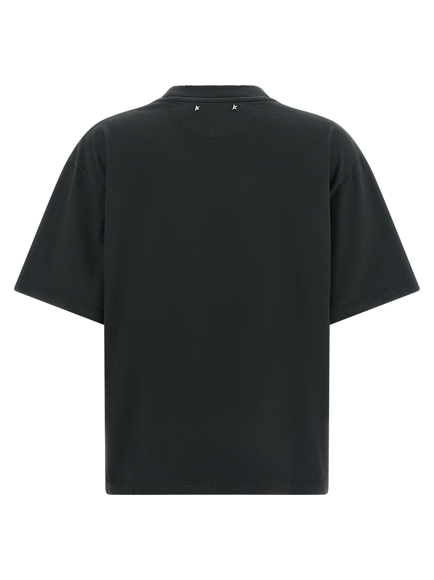 Black Cotton T-Shirt