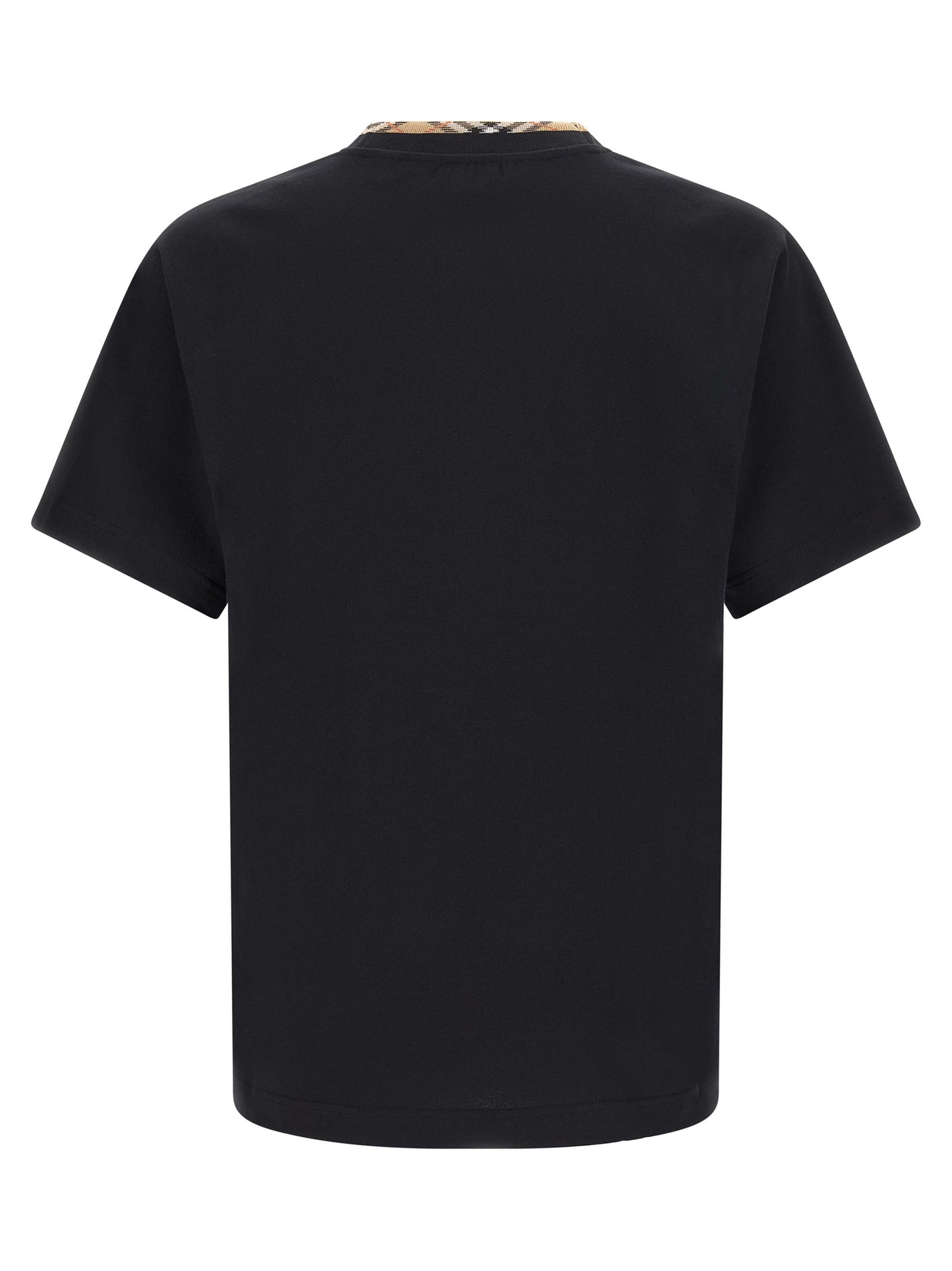 Black Cotton T-Shirt