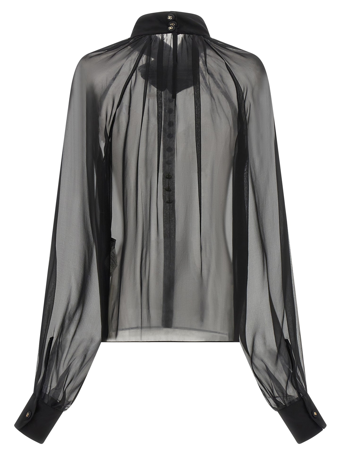 Black Silk Blouse