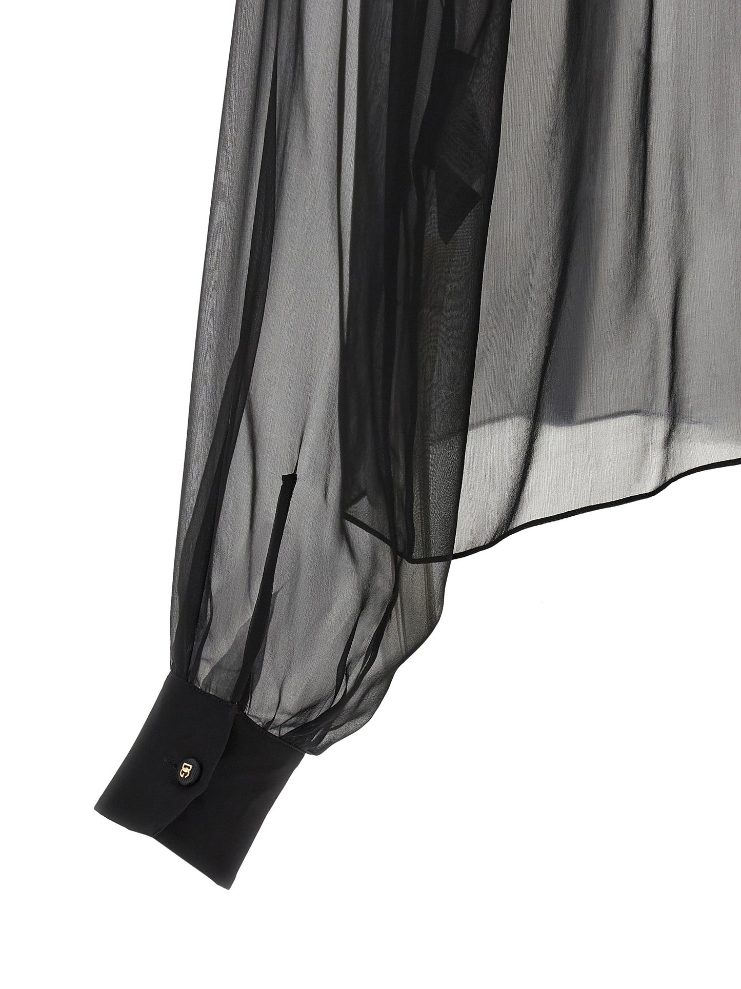 Black Silk Blouse