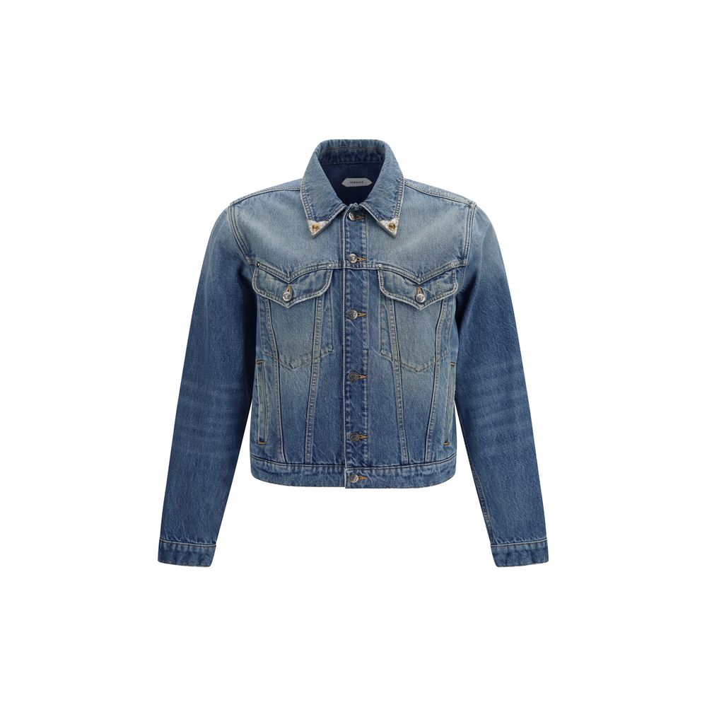 Blue Cotton Denim Jacket