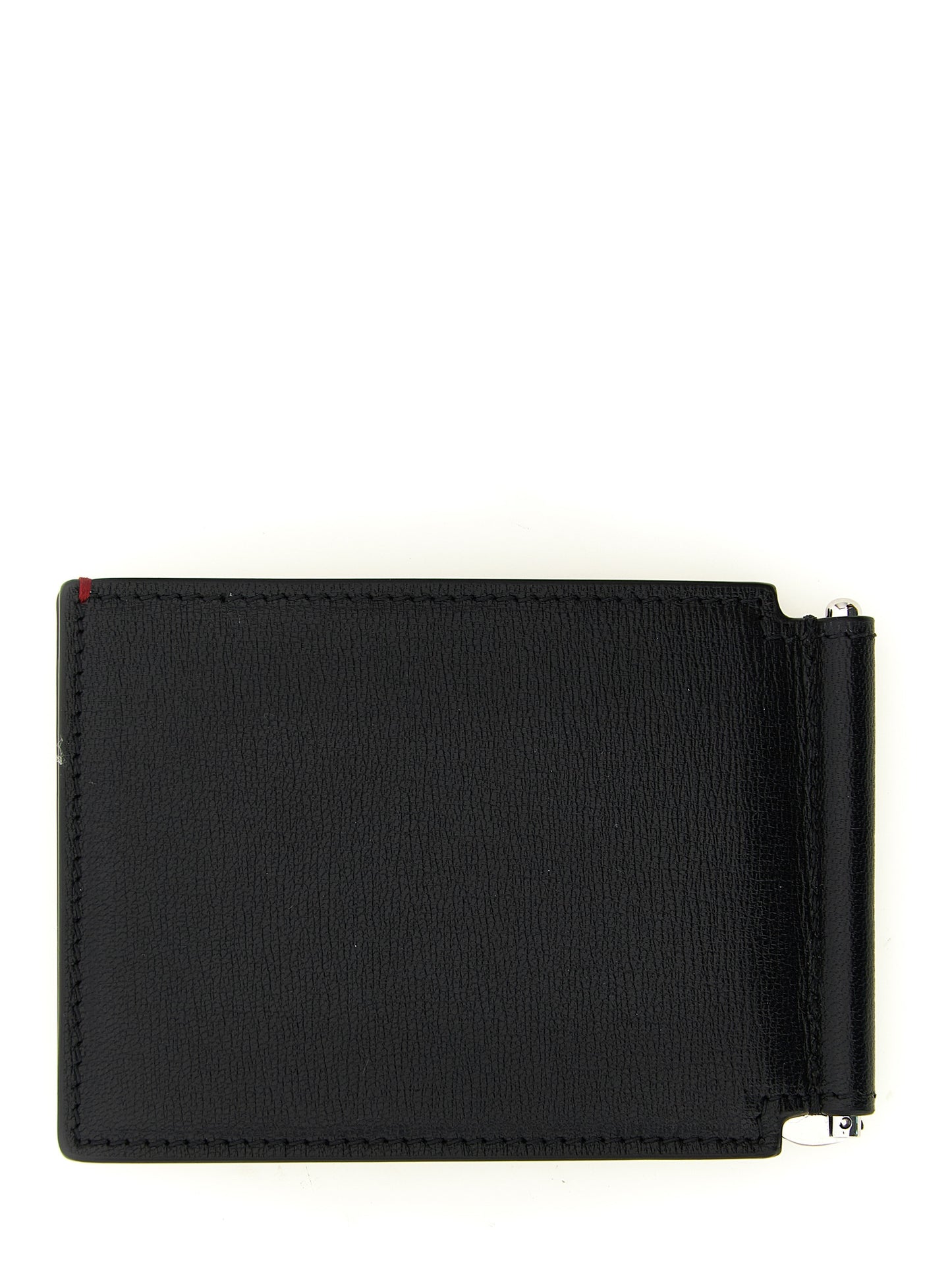 Black Goatskin Money Clip