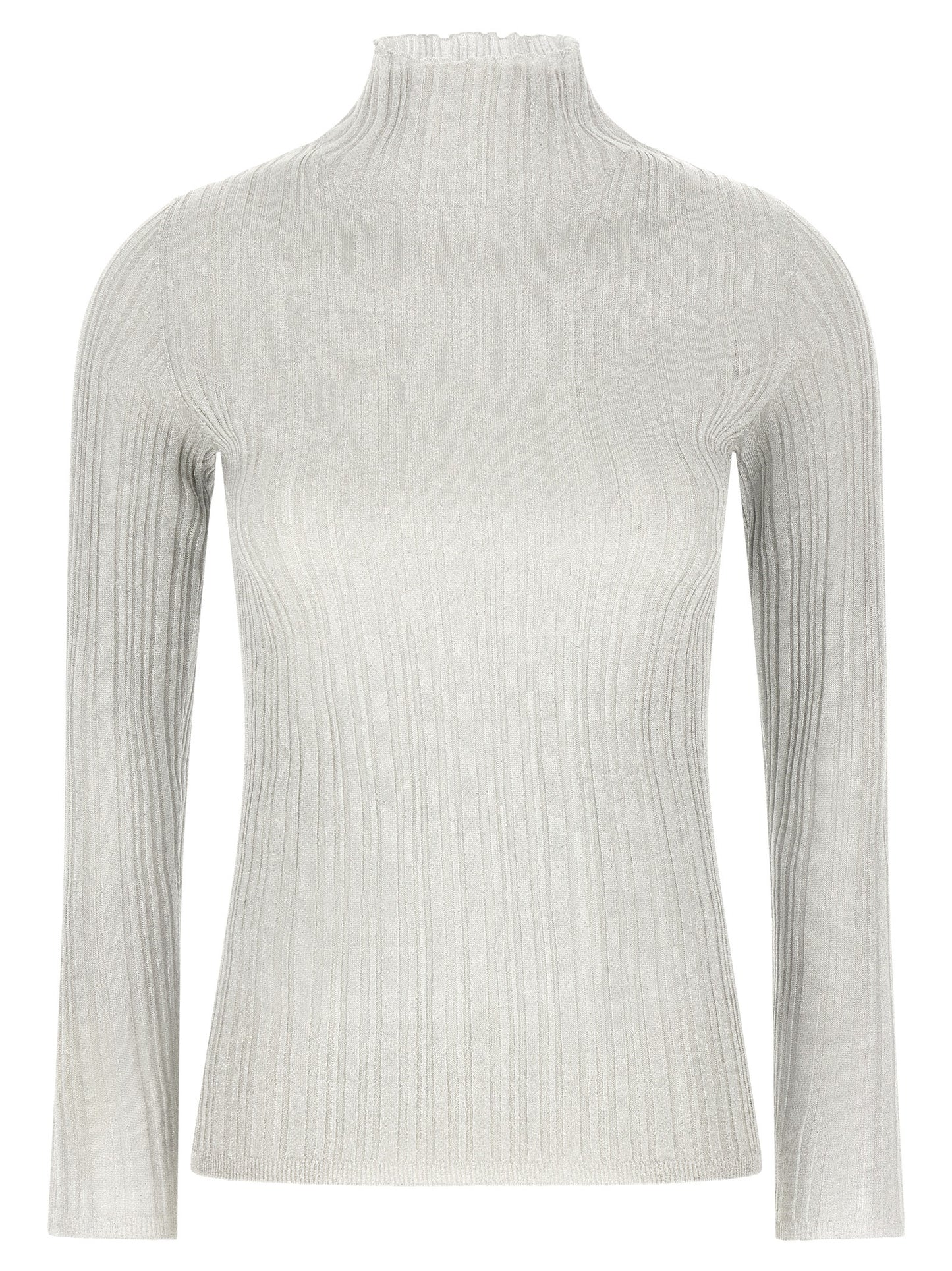 Gray Viscose Cardigan