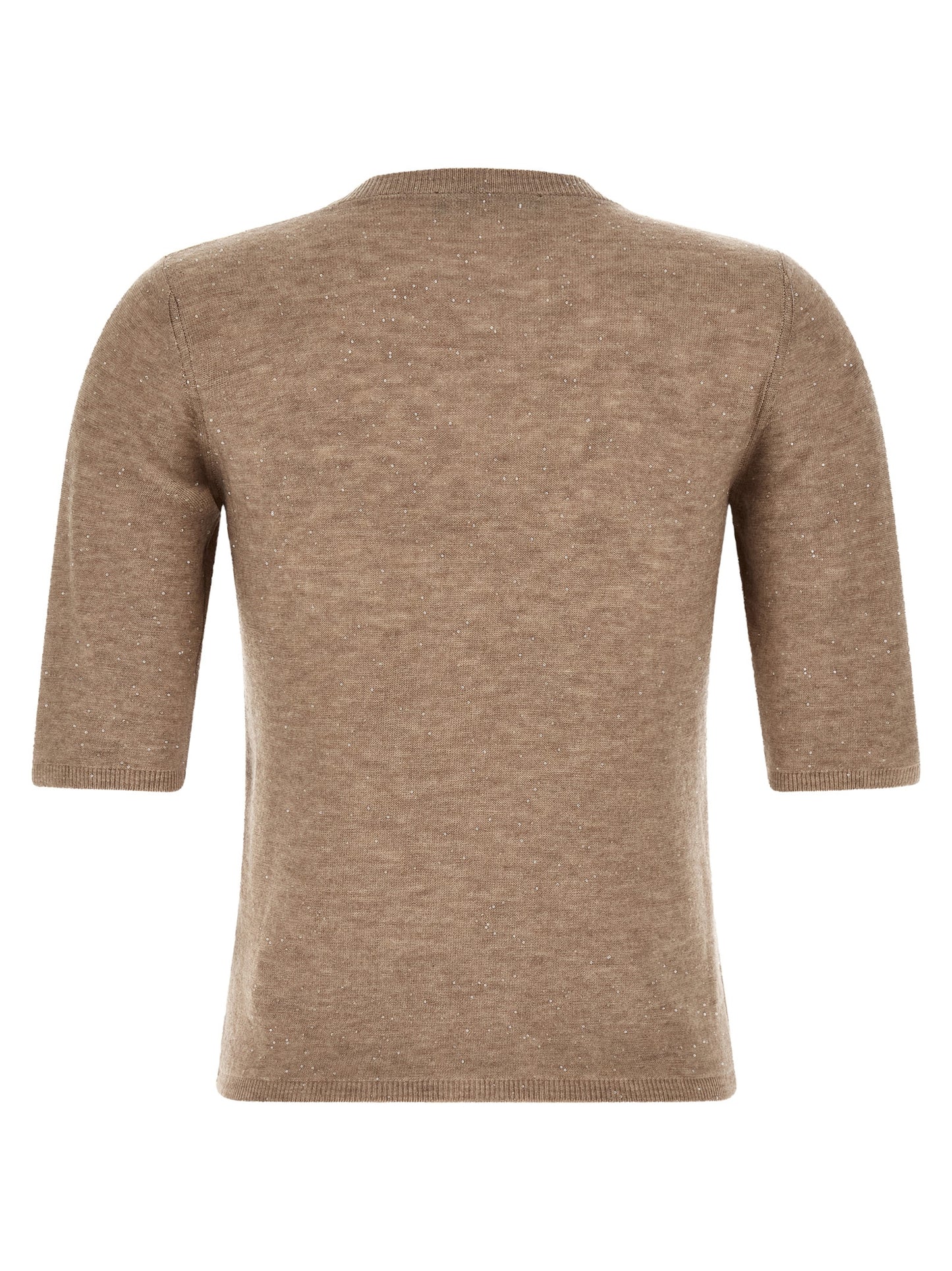 Beige Wool T-Shirt