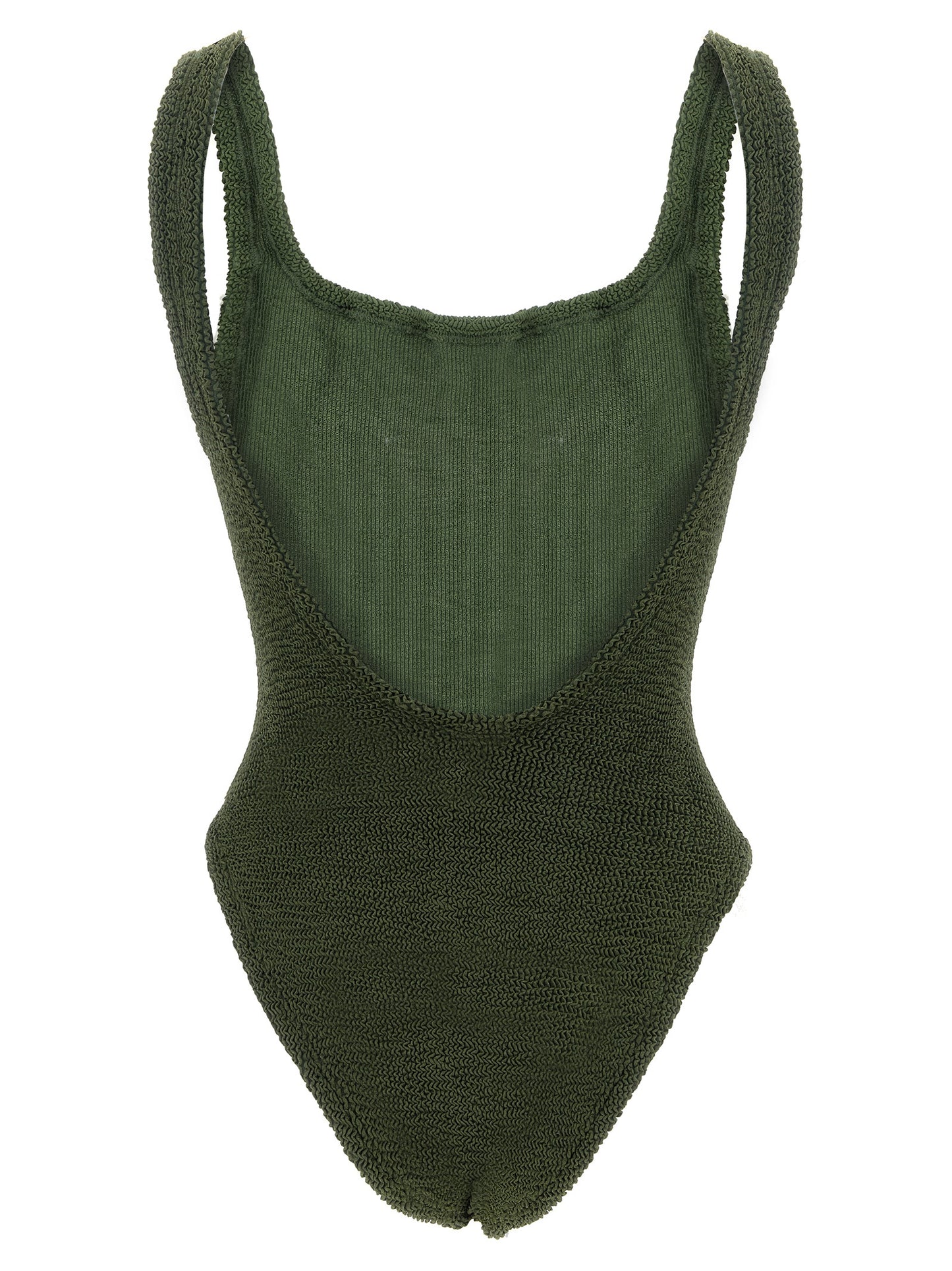 Bicolor Polyamide One-Piece Swimsuit