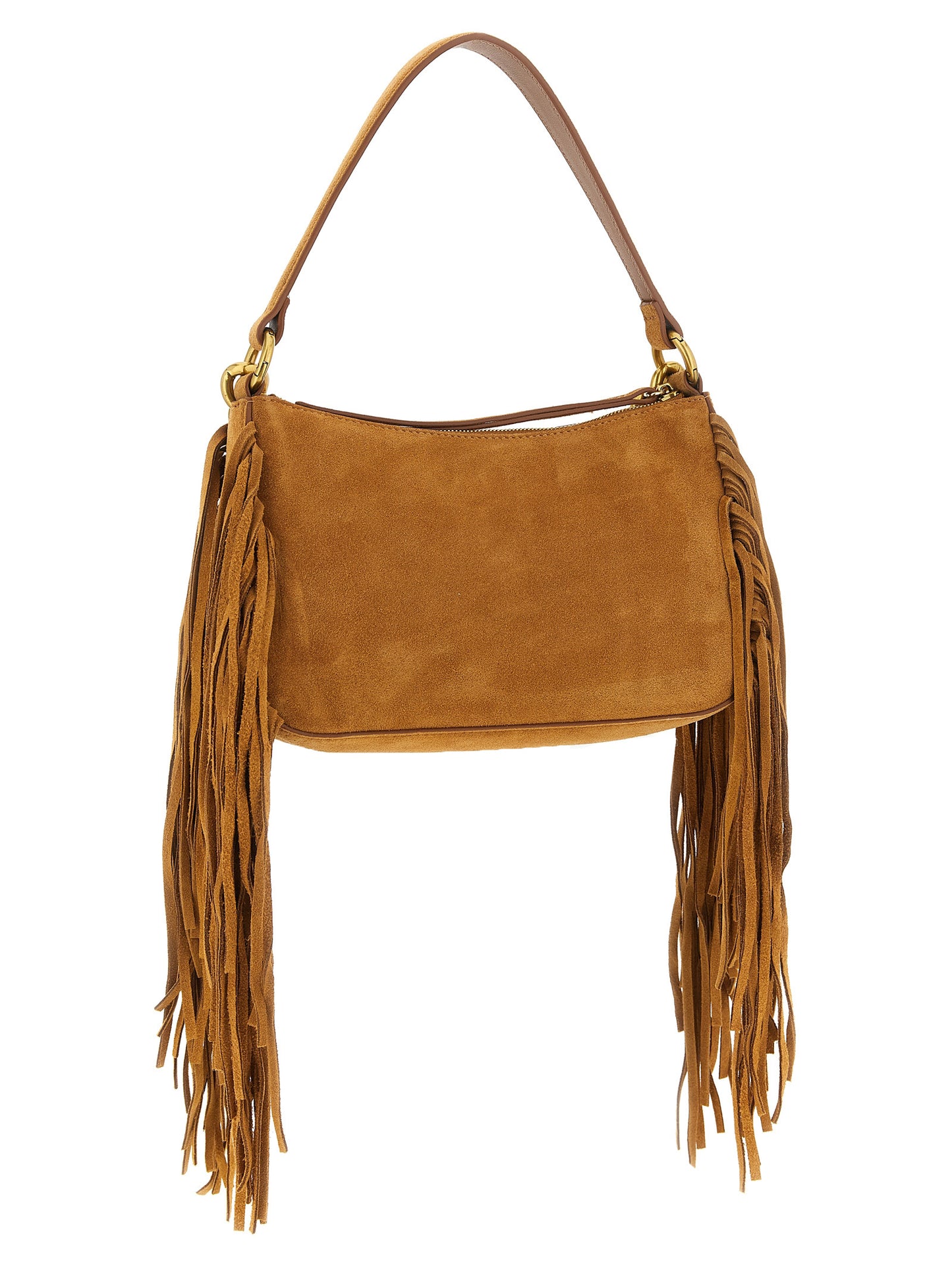 Brown Leather Shoulder Bag