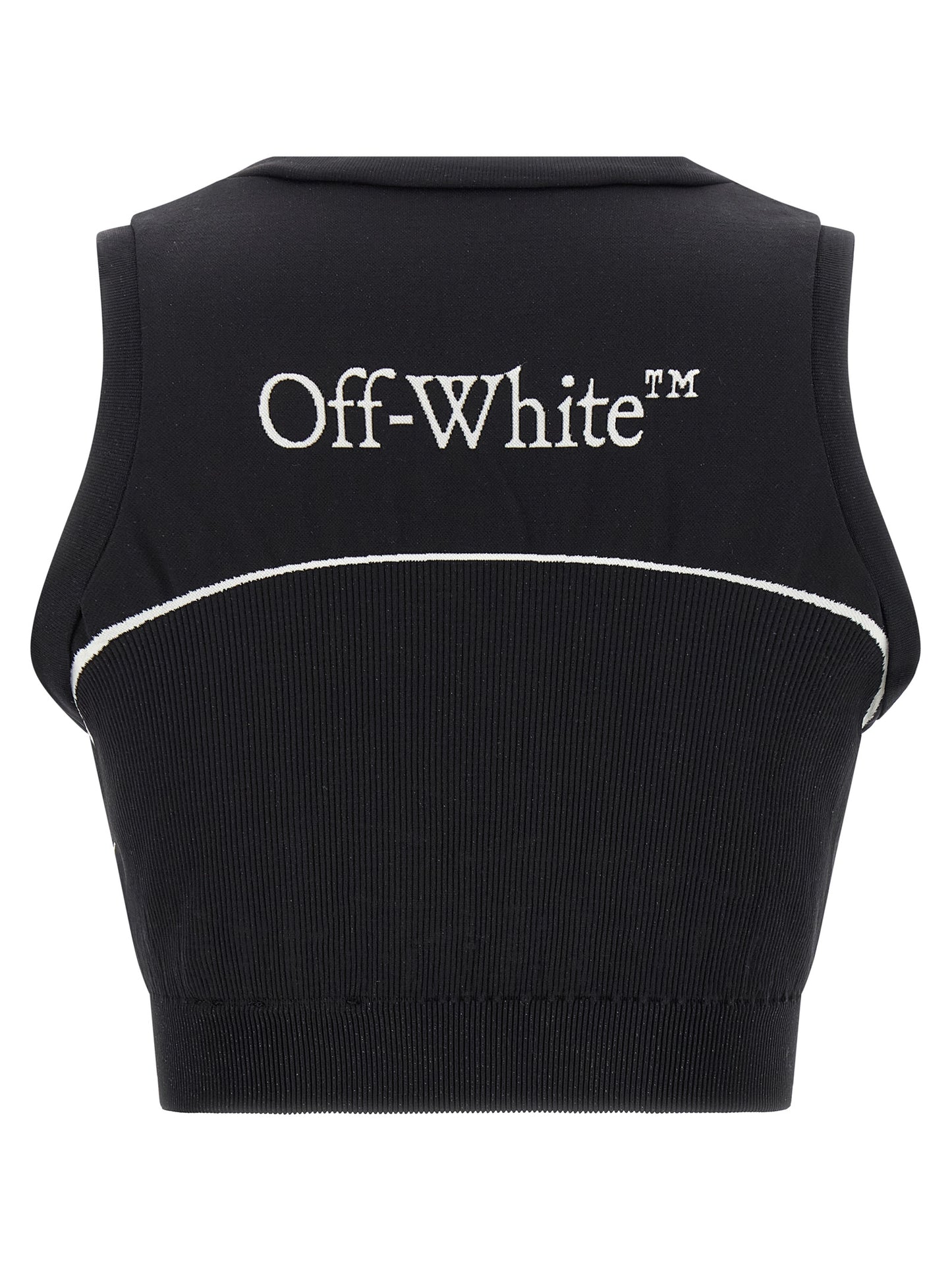 Black Polyamide Sport Bra