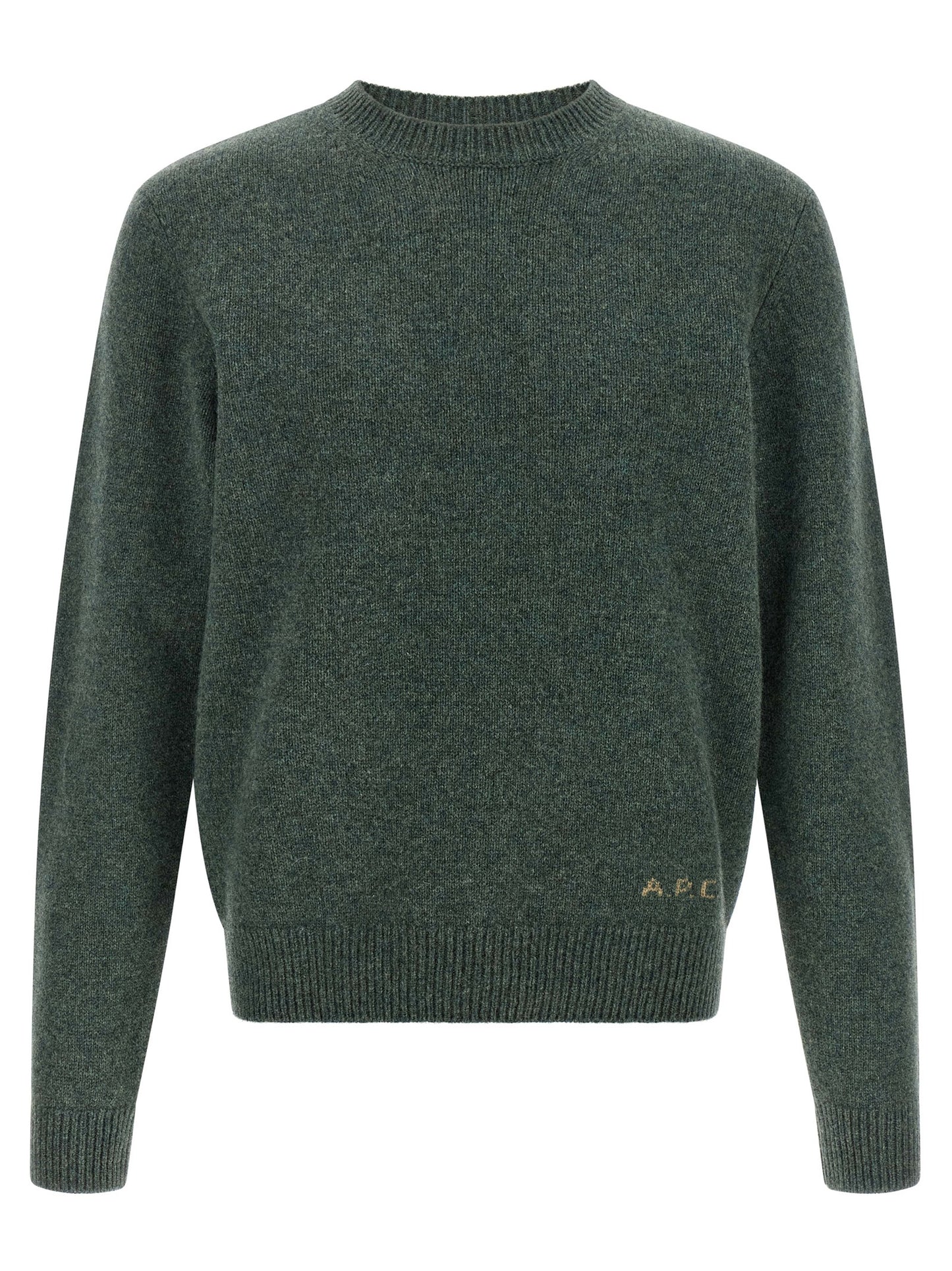Bicolor Wool Cardigan