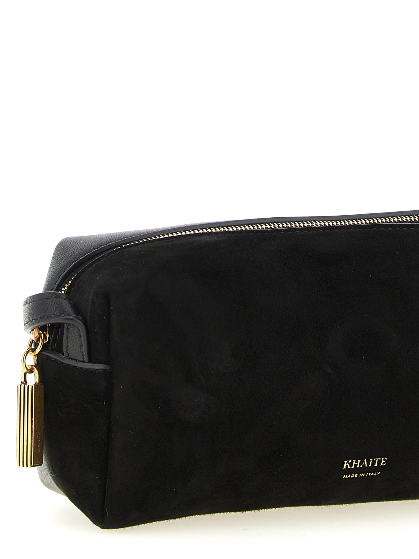 Black Calfskin Crossbody Bag