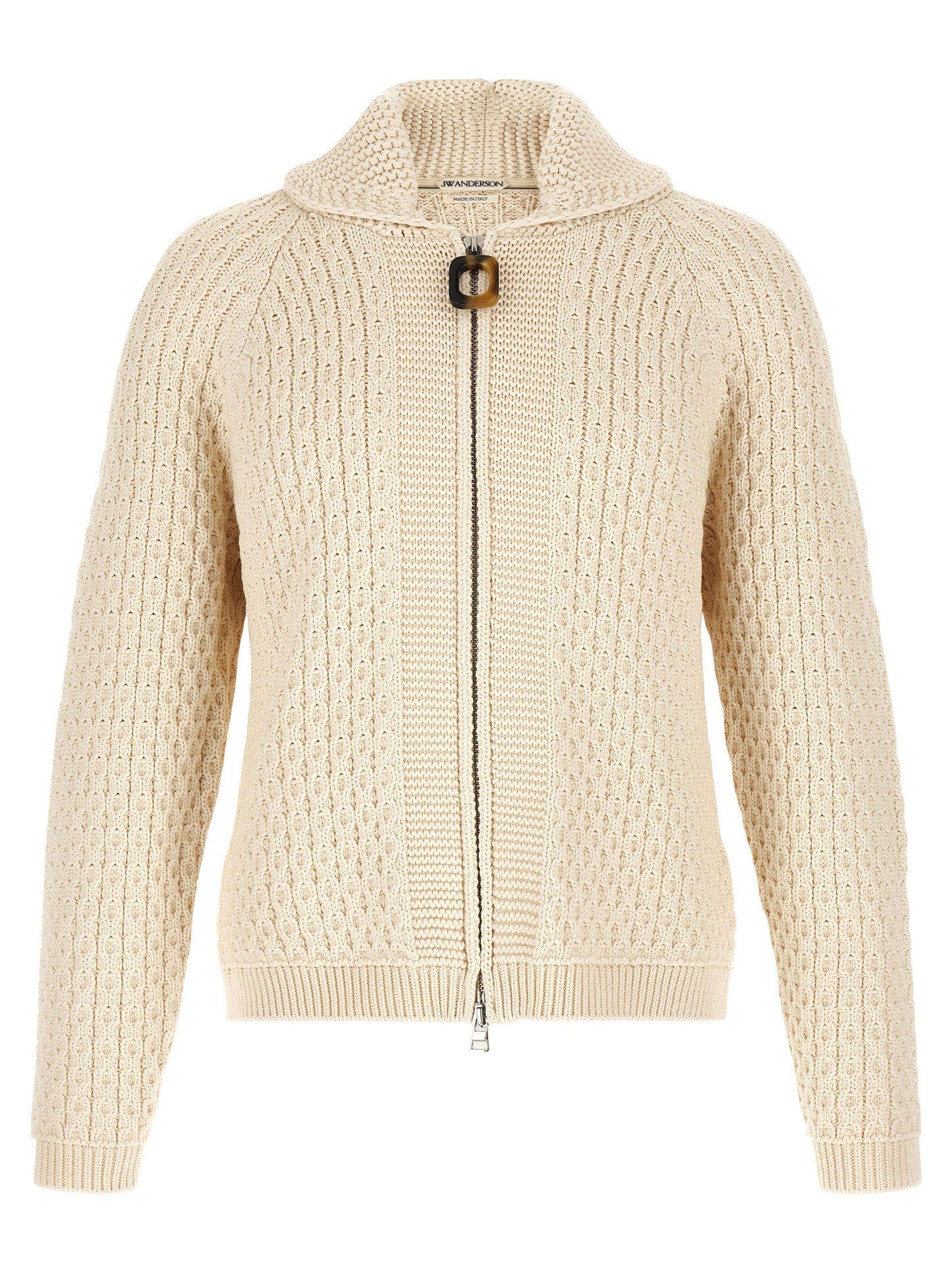 White Cotton Cardigan