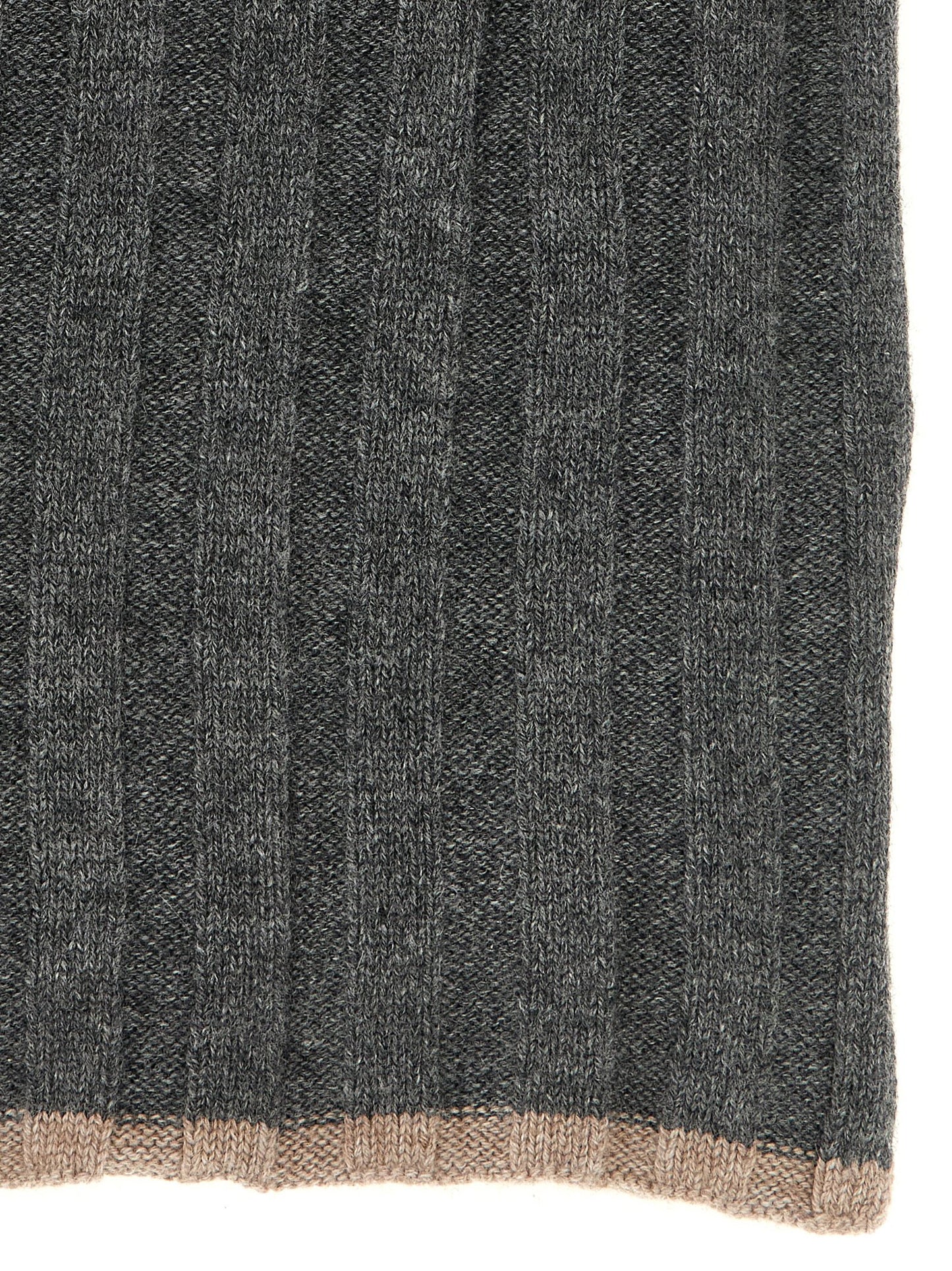 Gray Cashmere Scarf