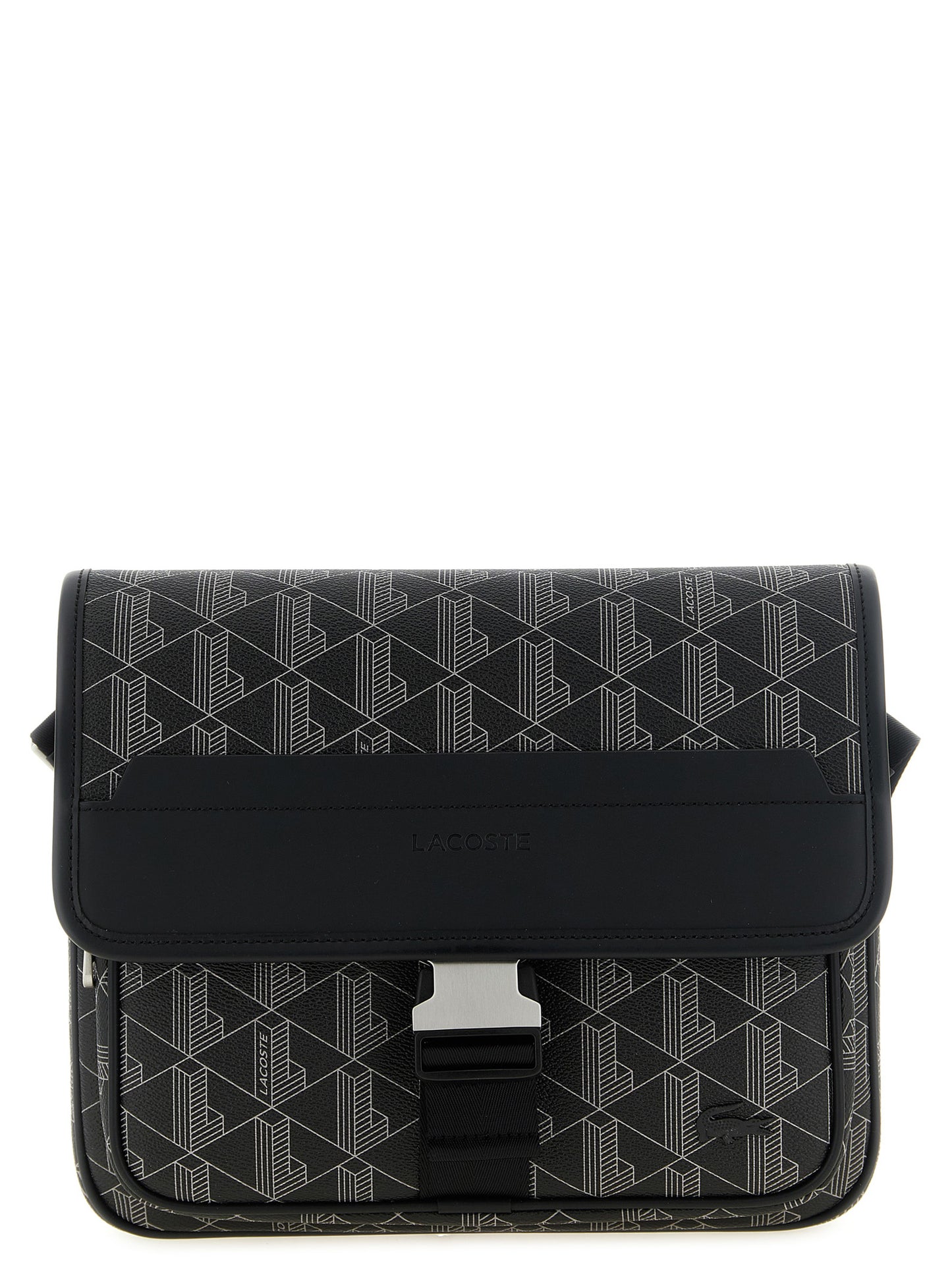 Black Pvc Crossbody Bag