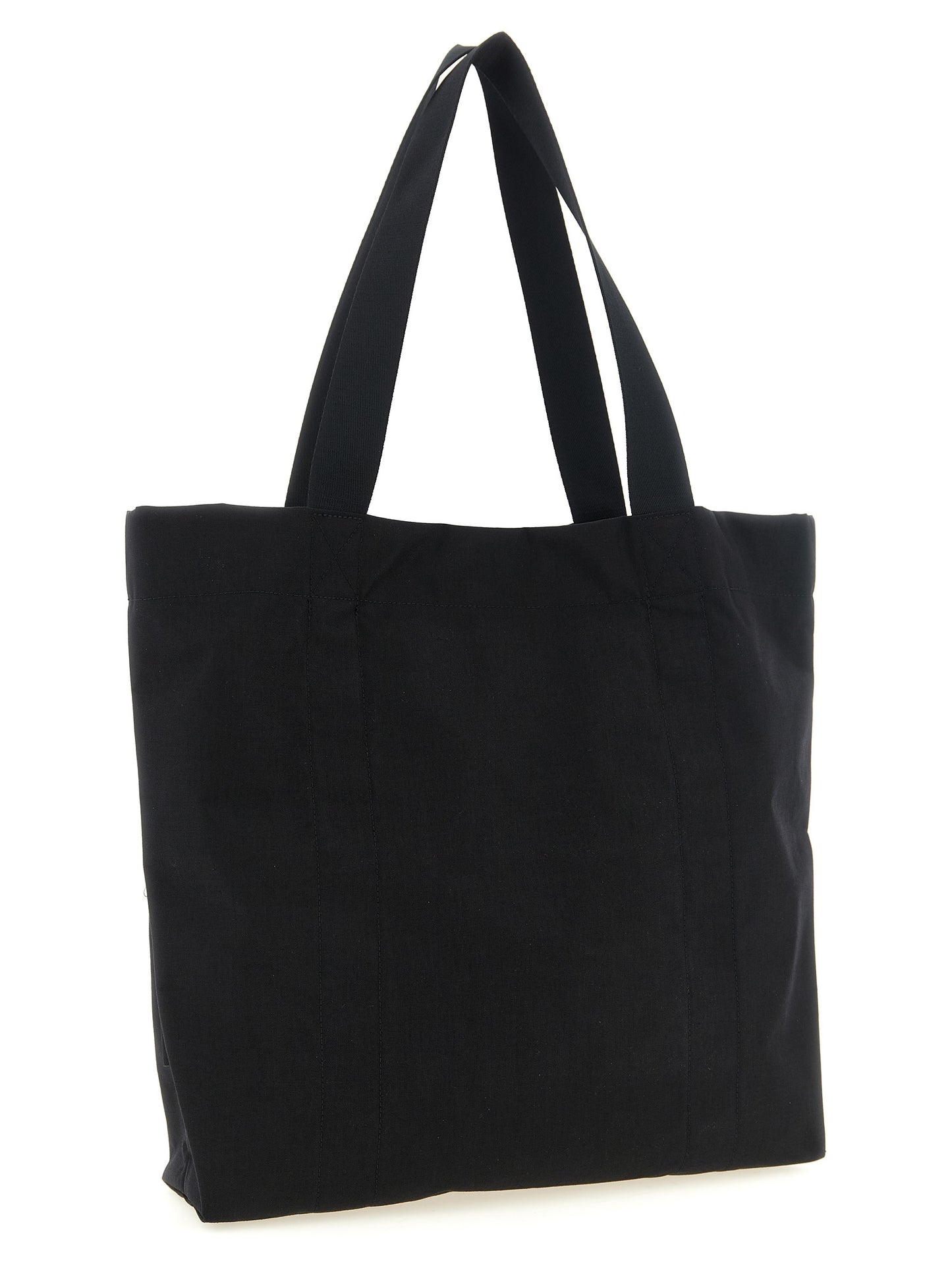 Black Polyamide Tote Bag