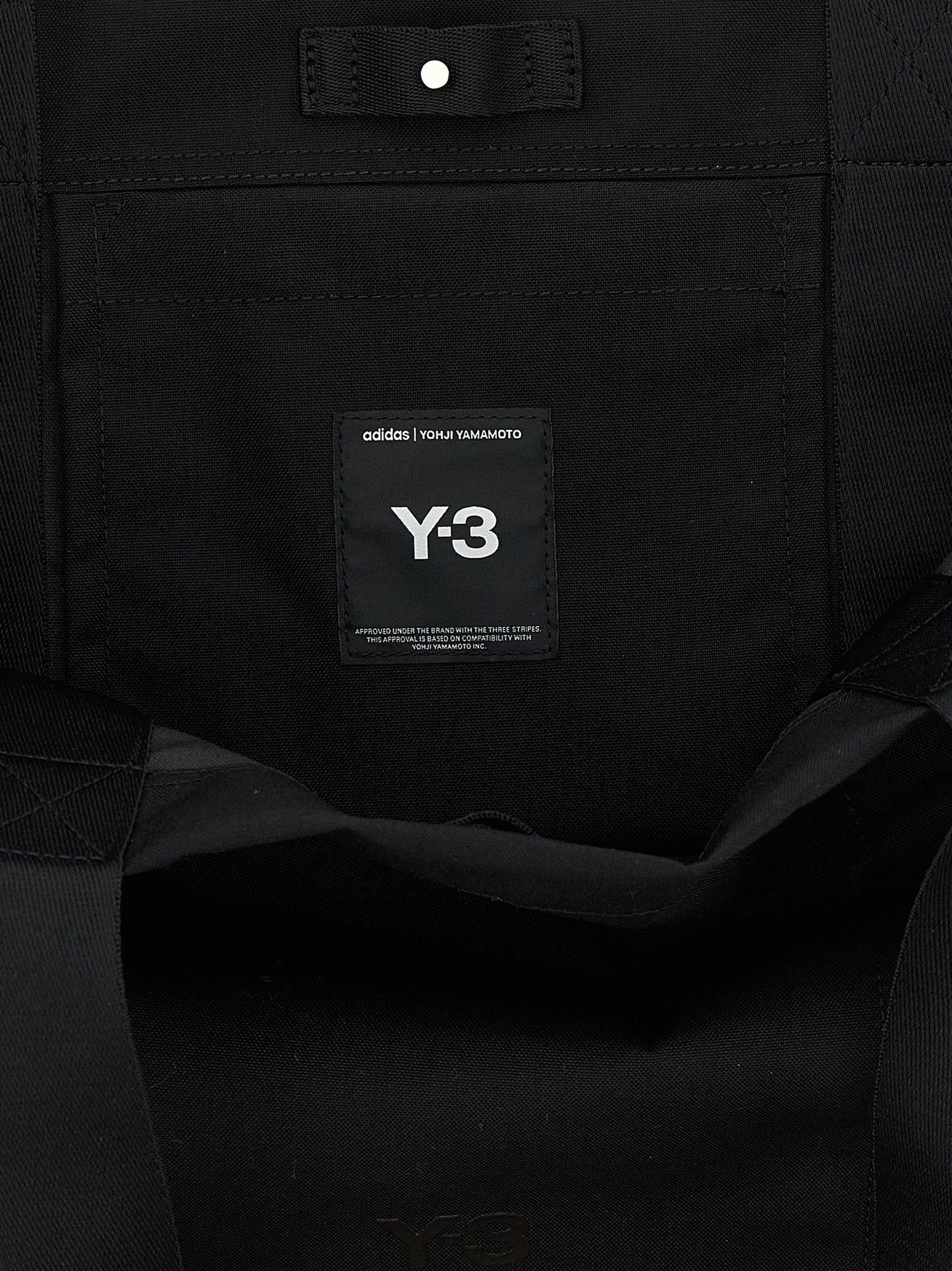 Black Polyamide Tote Bag