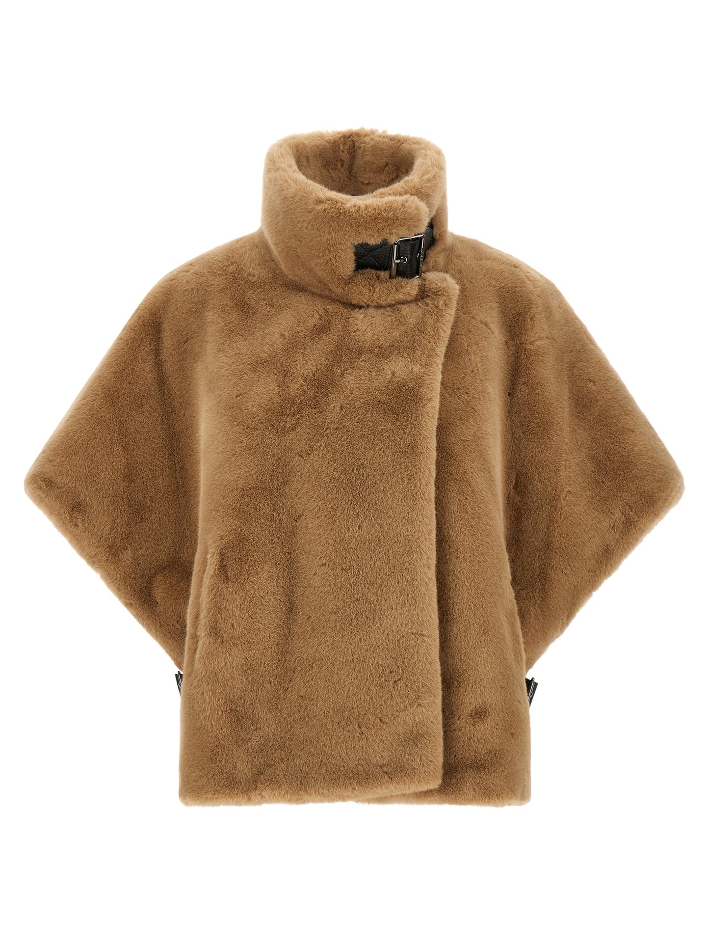 Beige Polyester Coat