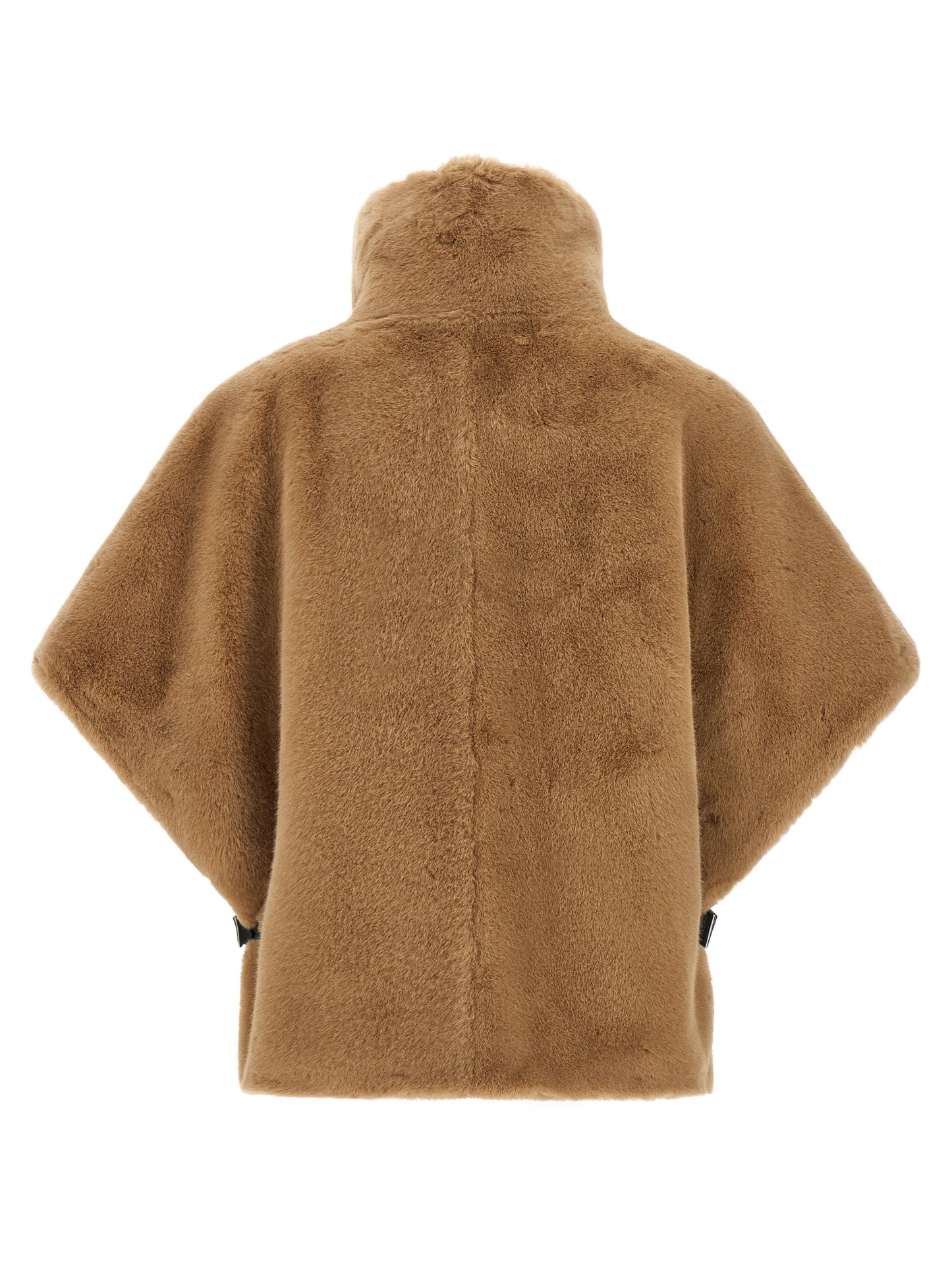 Beige Polyester Coat