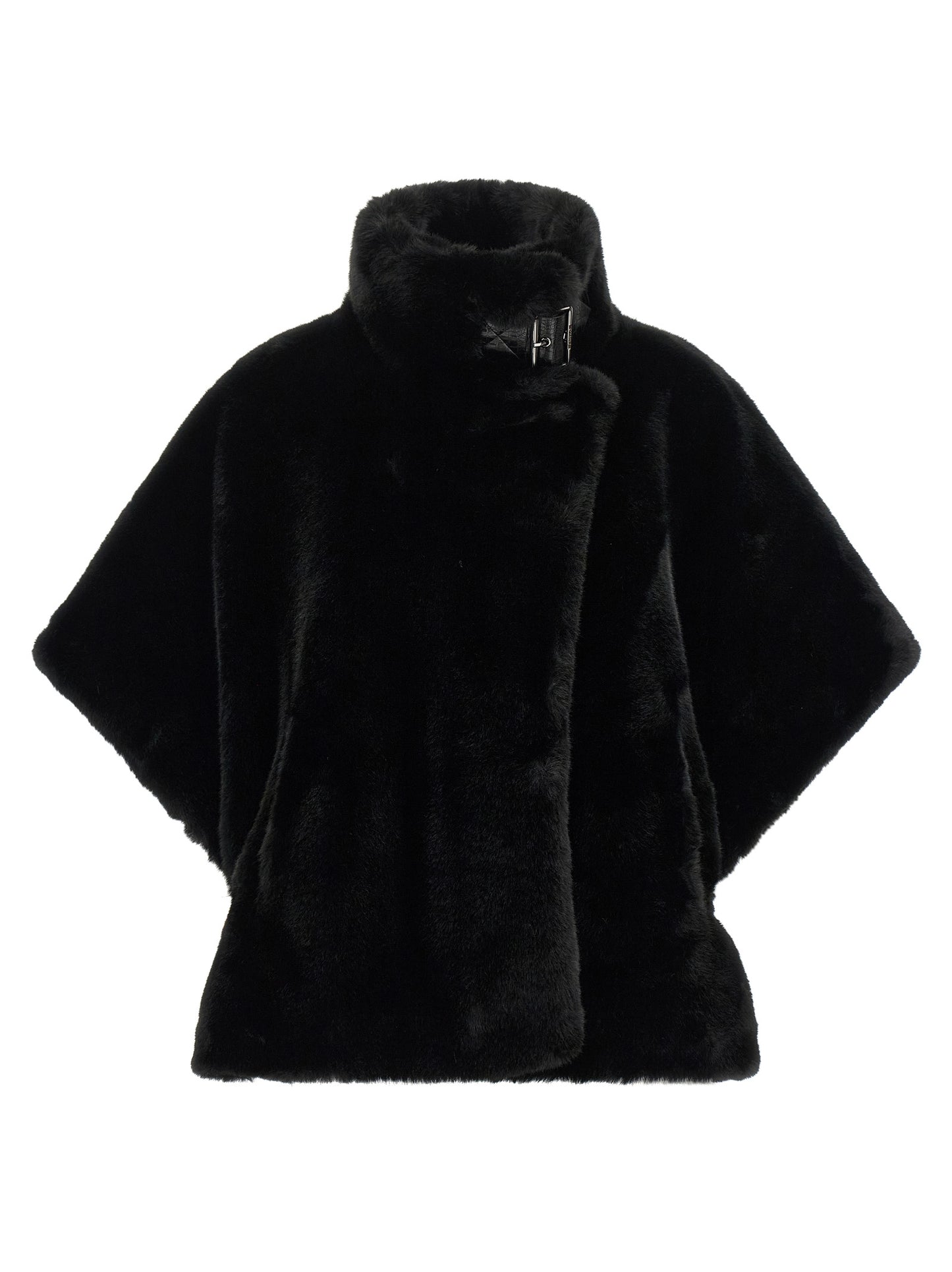 Black Polyester Coat