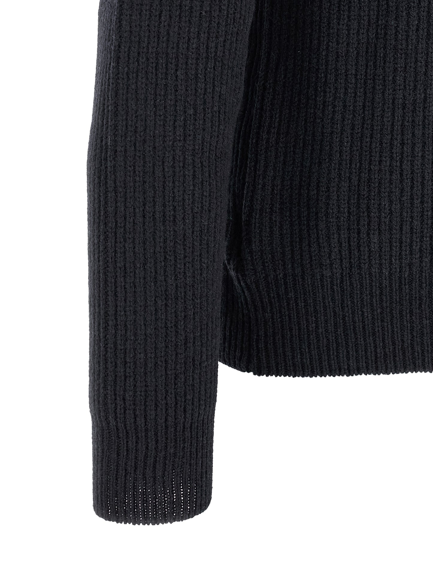 Blue Virgin Wool Cardigan