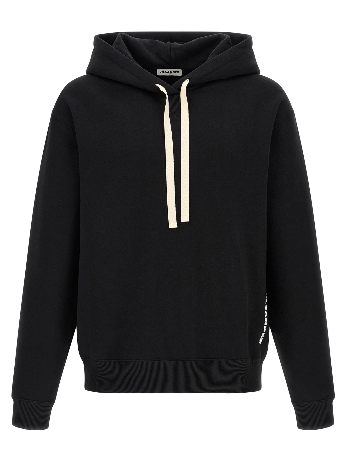 Black Cotton Sweatshirt
