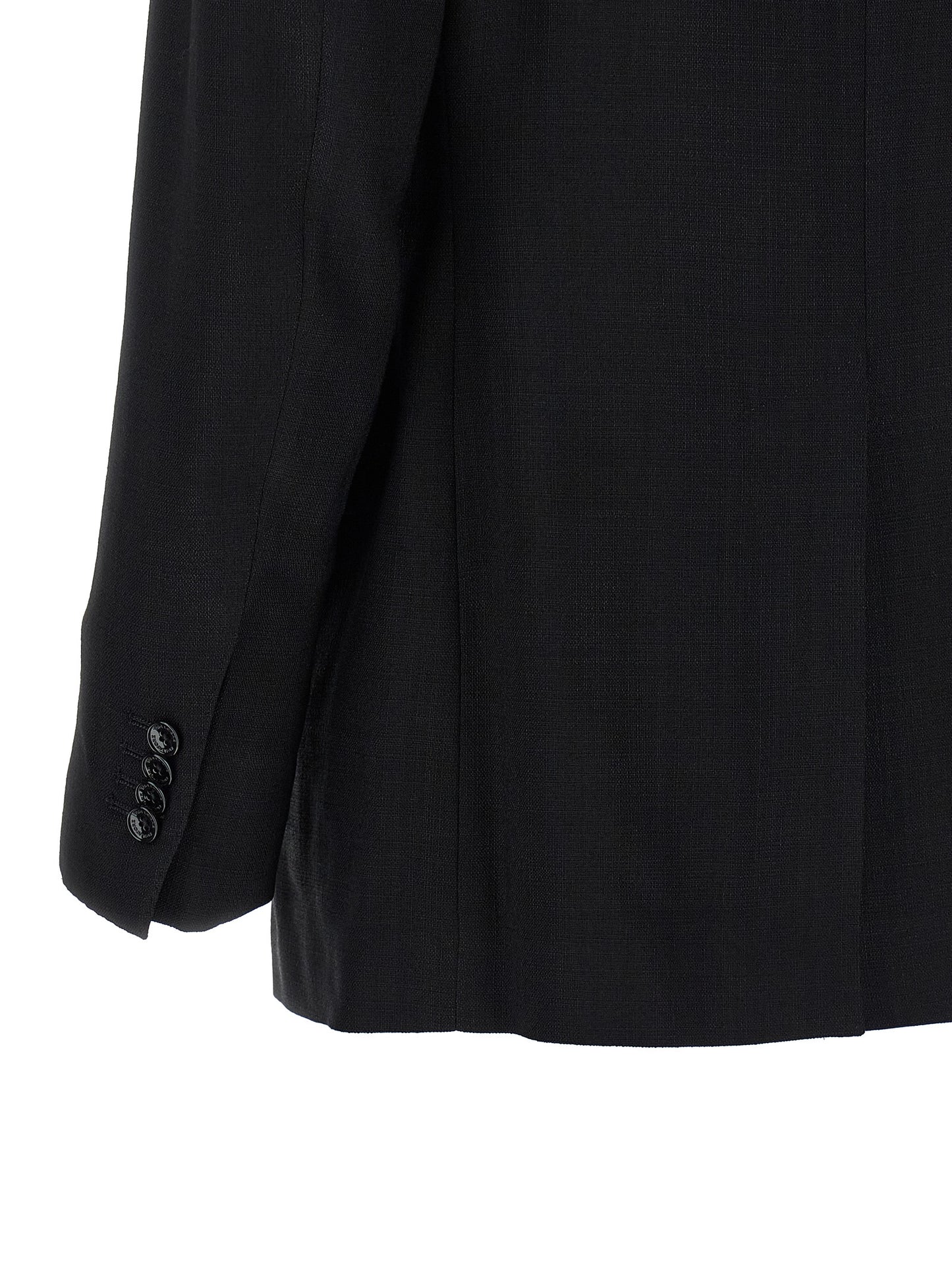 Black Viscose Blazer