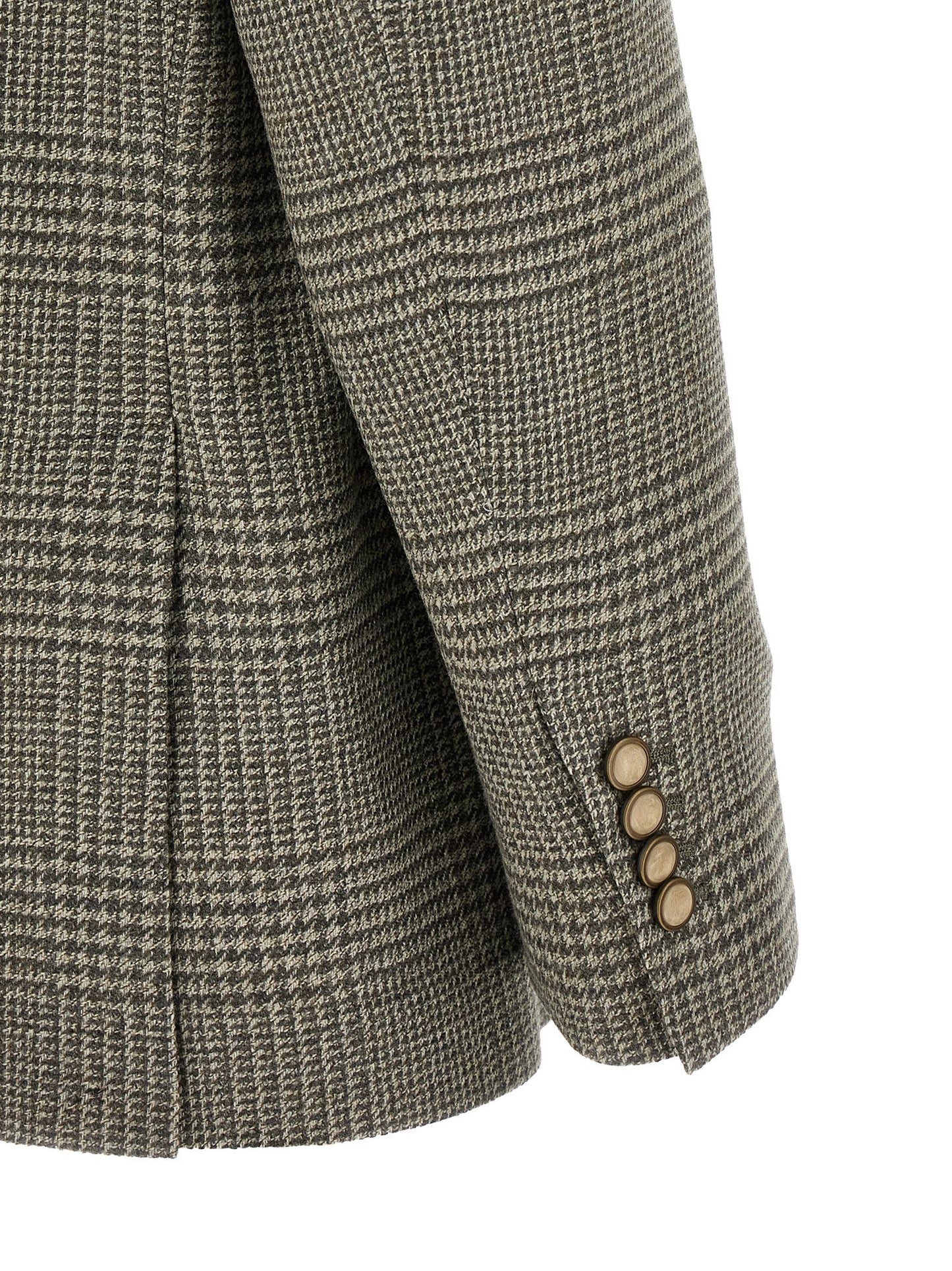 Bicolor Wool Blazer