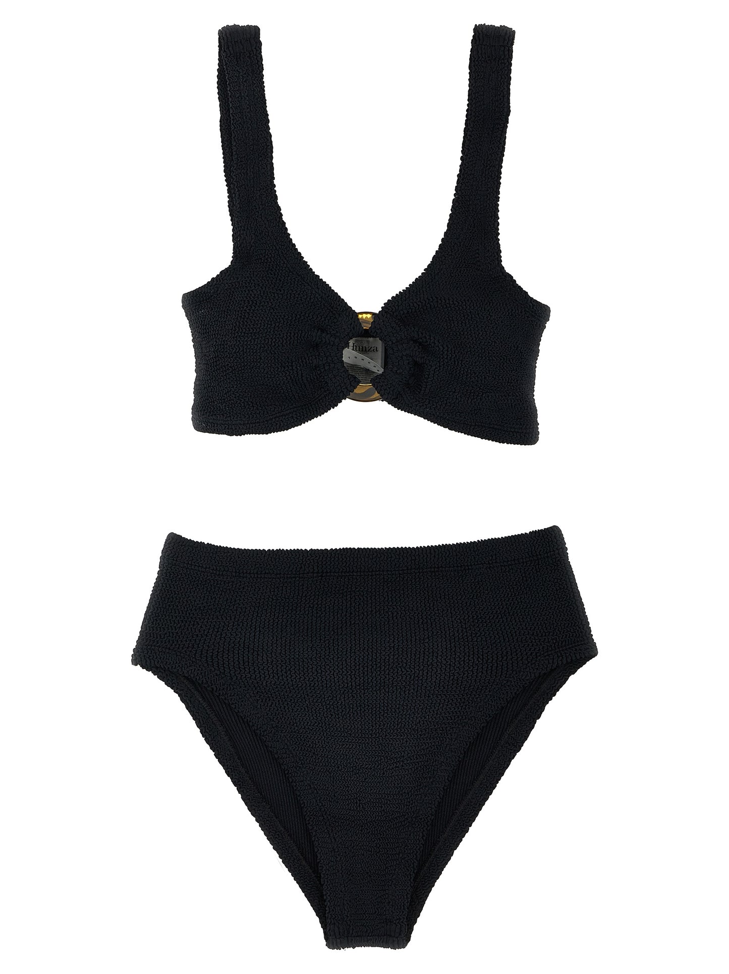 Black Nylon Bikini