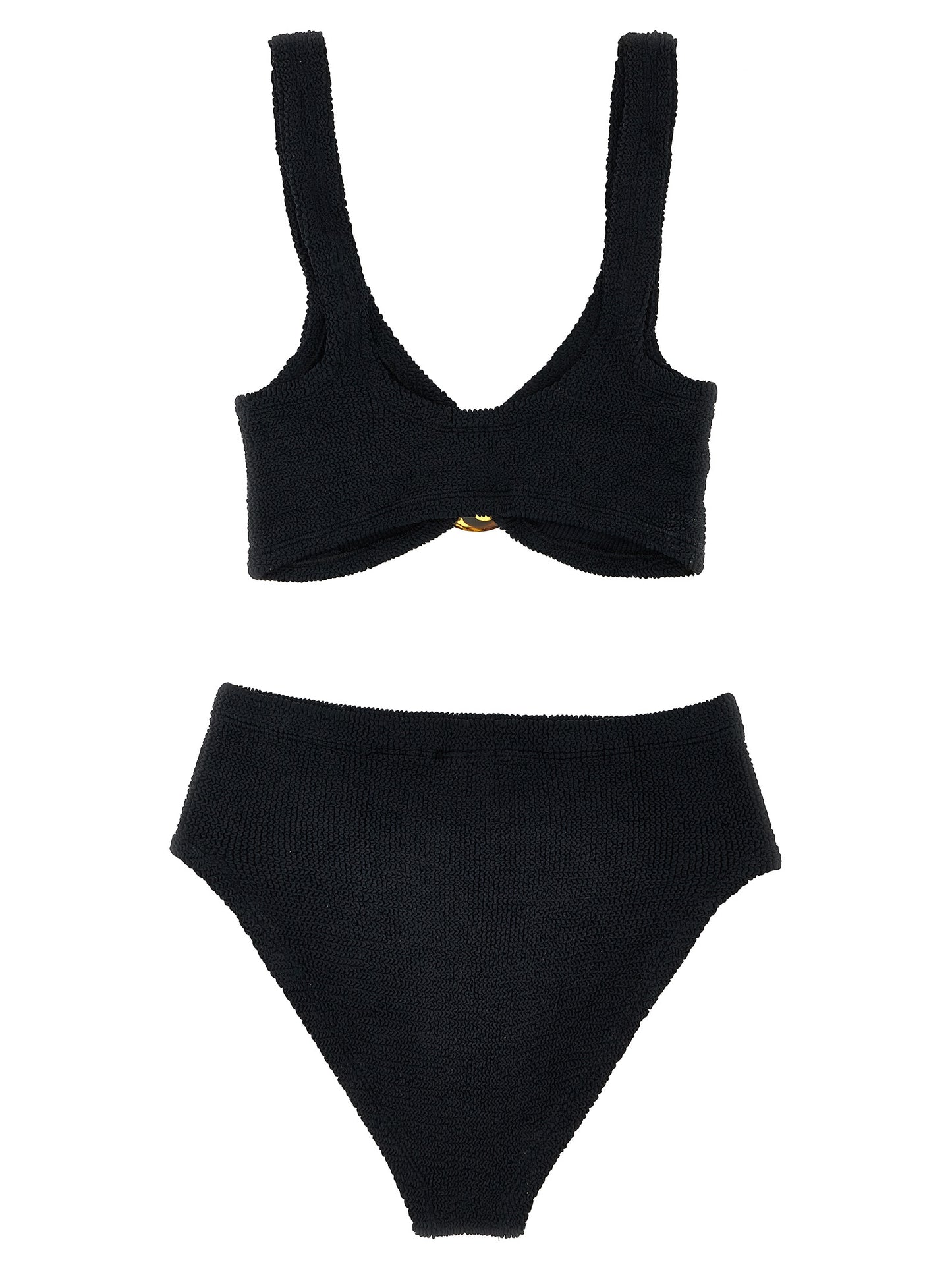Black Nylon Bikini