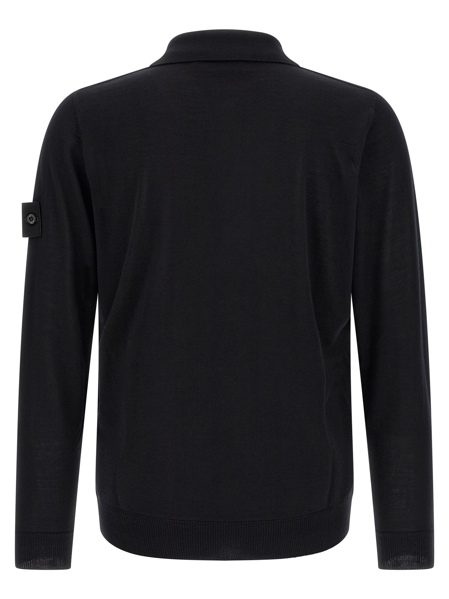 Black Virgin Wool Cardigan