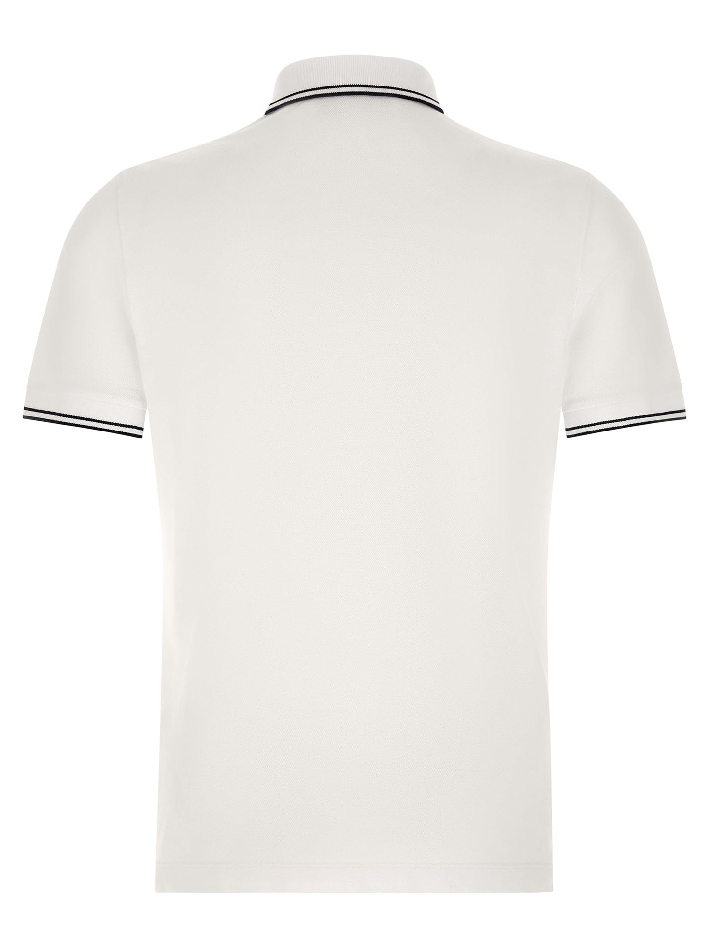 Bicolor Cotton Polo Shirt