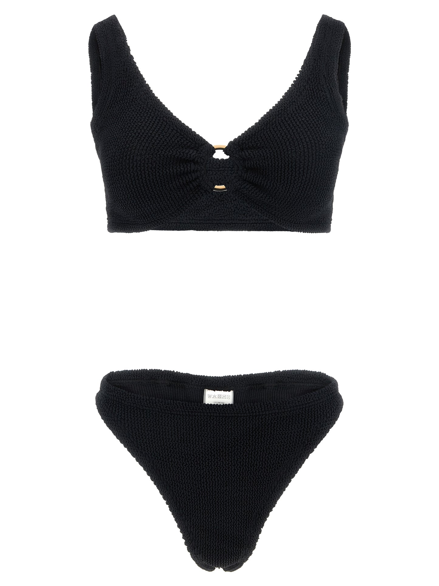 Black Polyamide Bikini