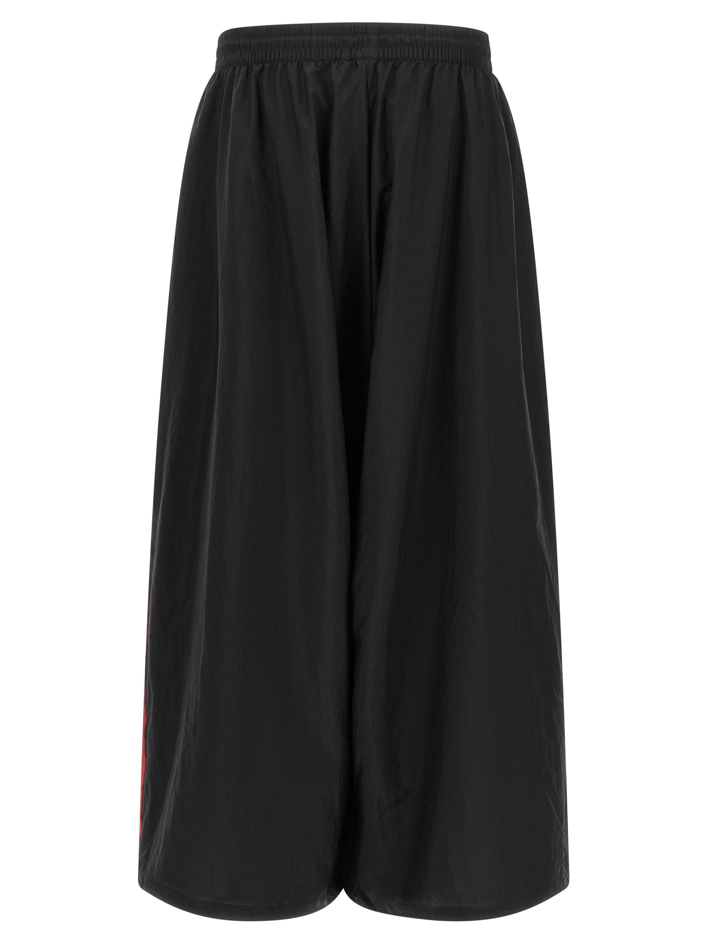 Black Polyamide Athletic Pants