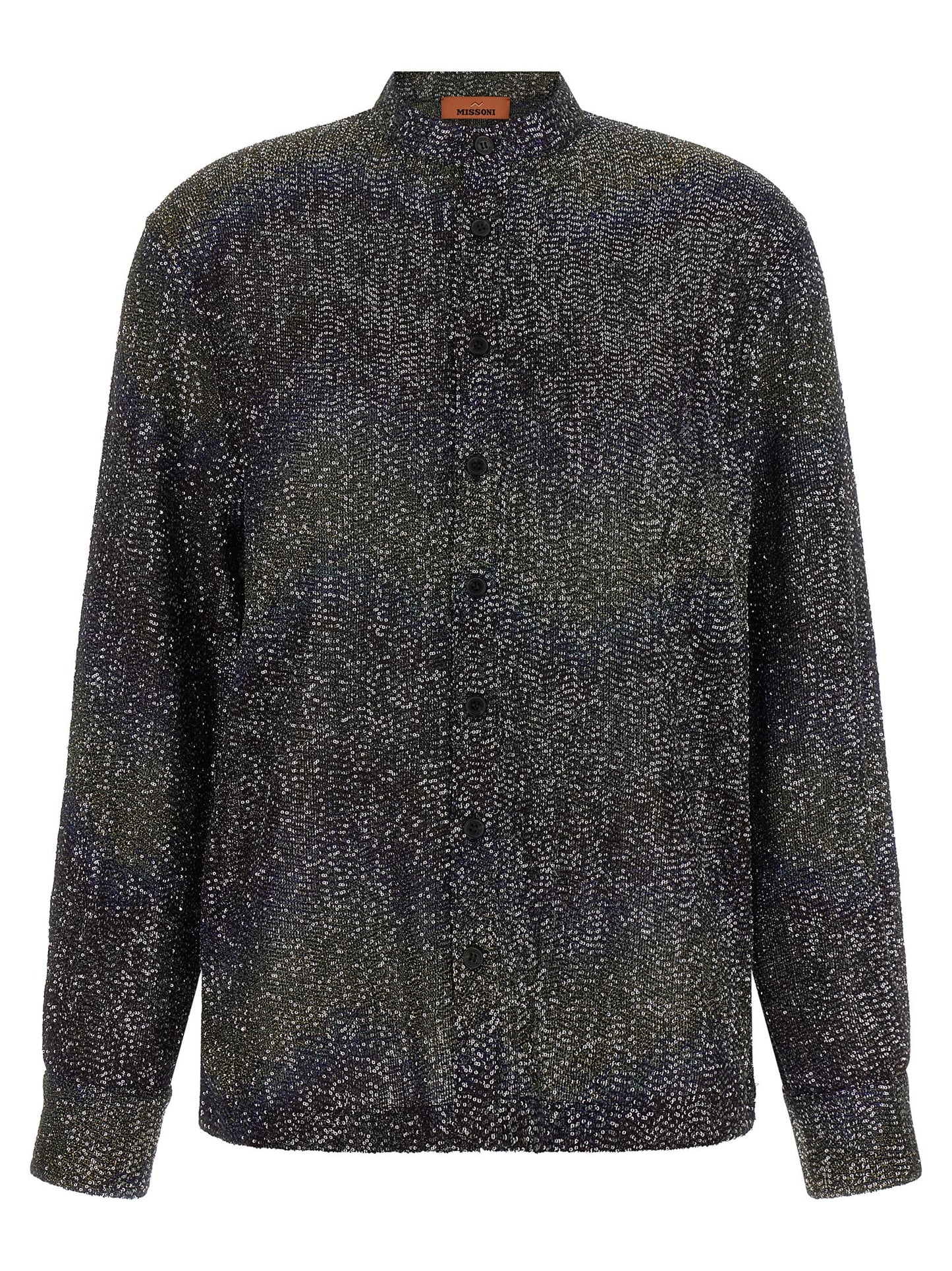 Multicolor Polyamide Cardigan