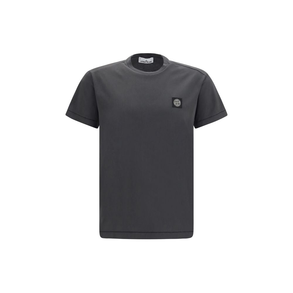 Gray Cotton T-Shirt