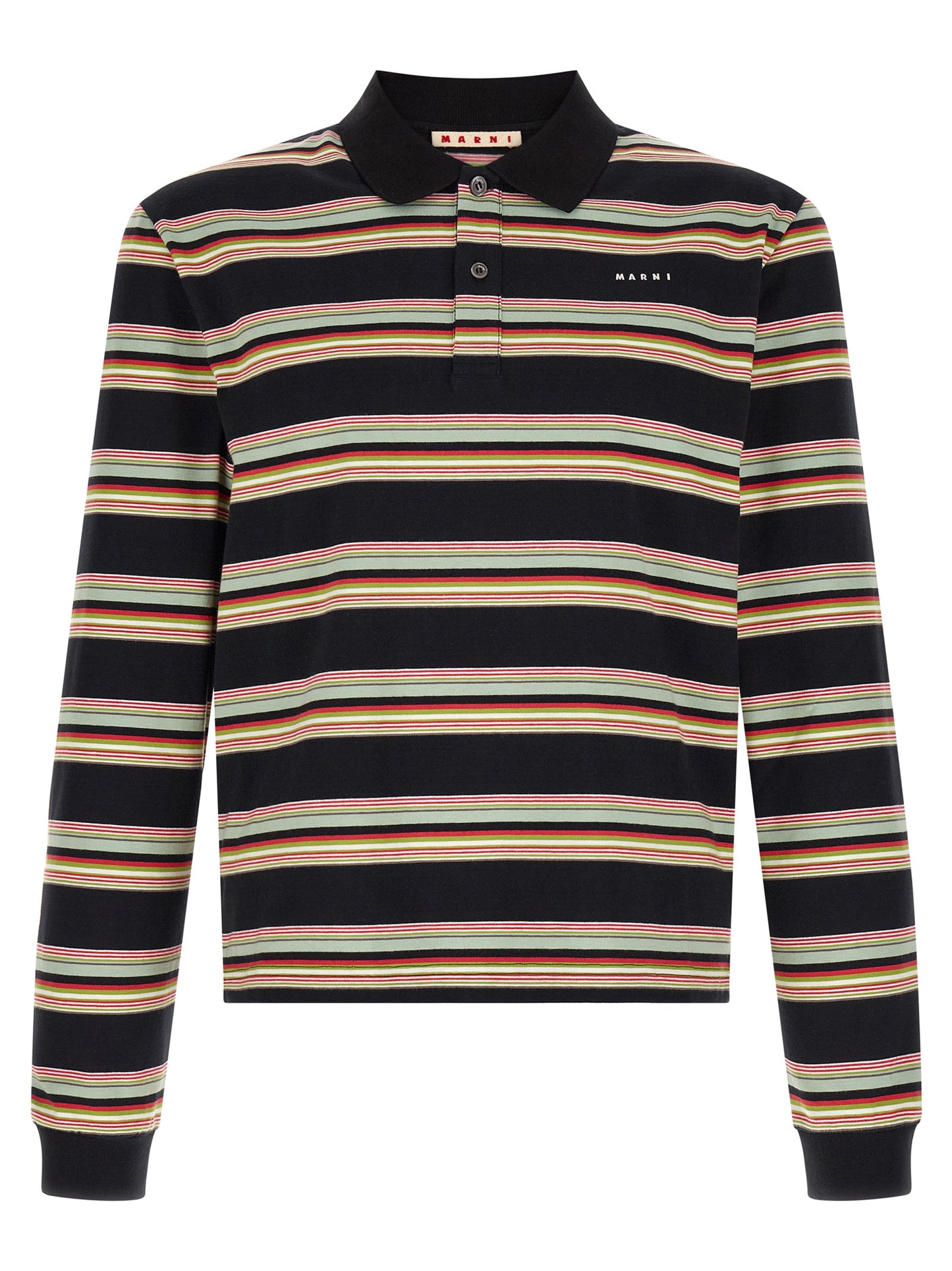 Multicolor Cotton Polo Shirt